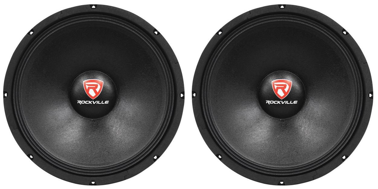 Rockville (2) New Rvp15W8 2000 Watt 15'' Pro Subwoofers 8 Ohm Raw Sub Woofers
