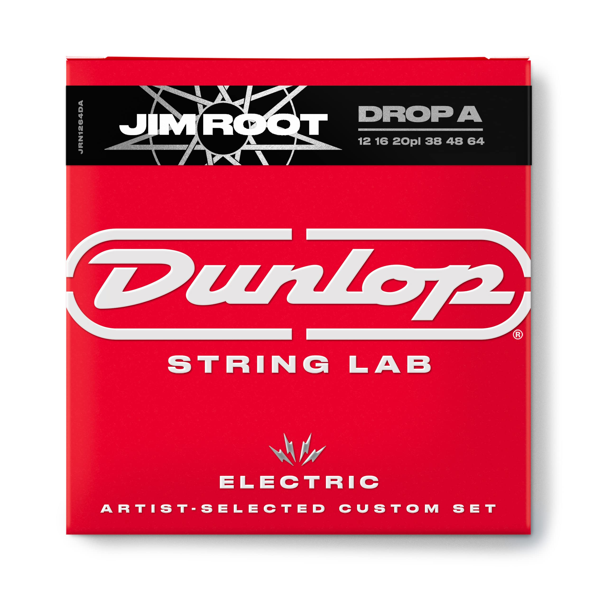 Jim Dunlop Jim Root Guitar Strings 12/64 (Drop A)  6/Set (Jrn1264Da)