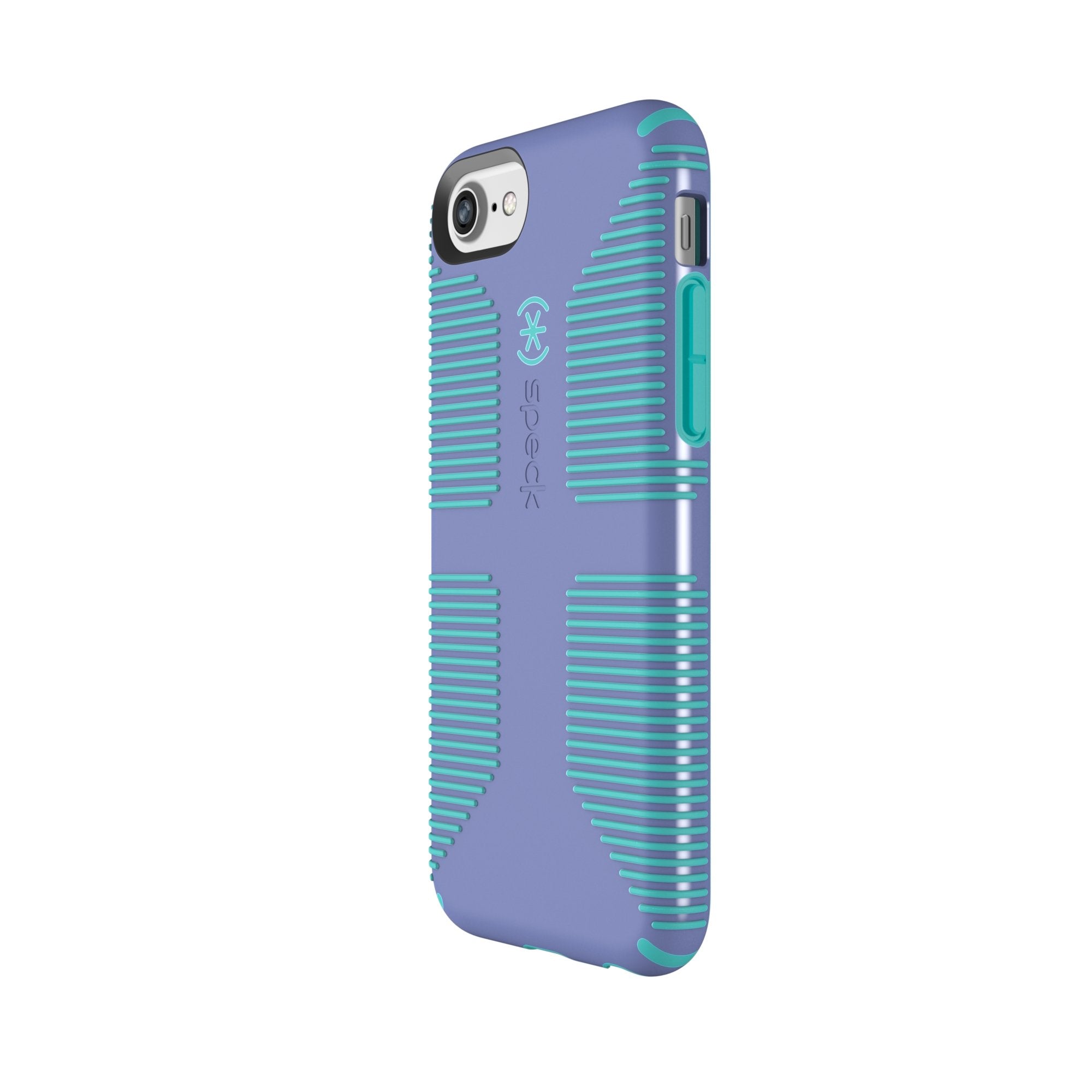 Speck Products Candyshell Grip Iphone Se (2022) Case| Iphone Se (2020)| Iphone 8| Iphone 7 - Wisteria Purple/Mykonos Blue