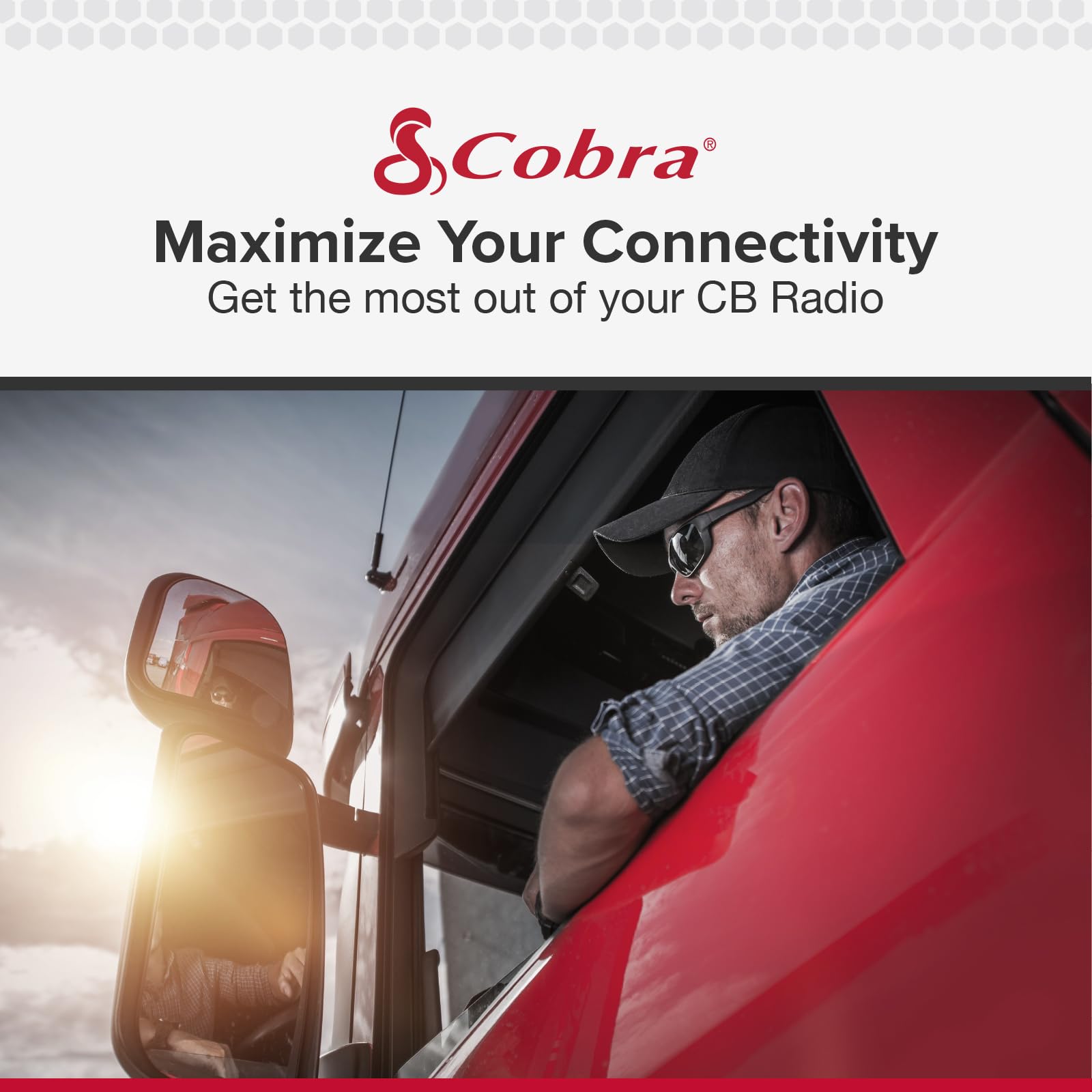 Cobra Hga 1500 Hga1500 36 Inch Magnetic Mount Cb Antenna Heavy Duty Magnet, For Use In Cars, Suvs Recreational Vehicles 300 Watt