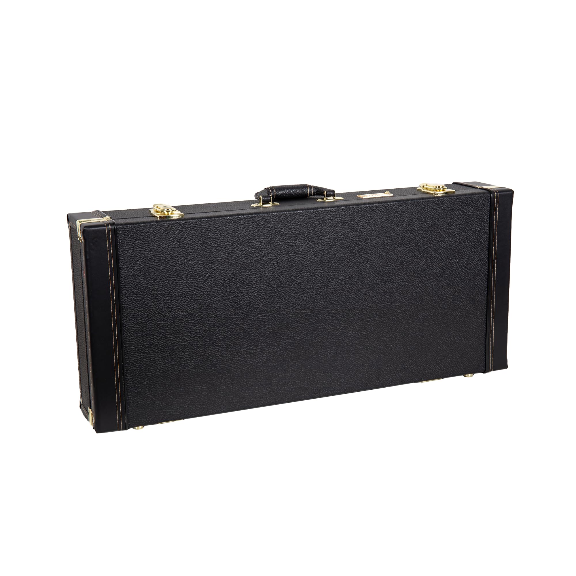 Crossrock Rectangular Wooden Case Fits F-Style Mandolin-Black (Crw620Mfbk-R)