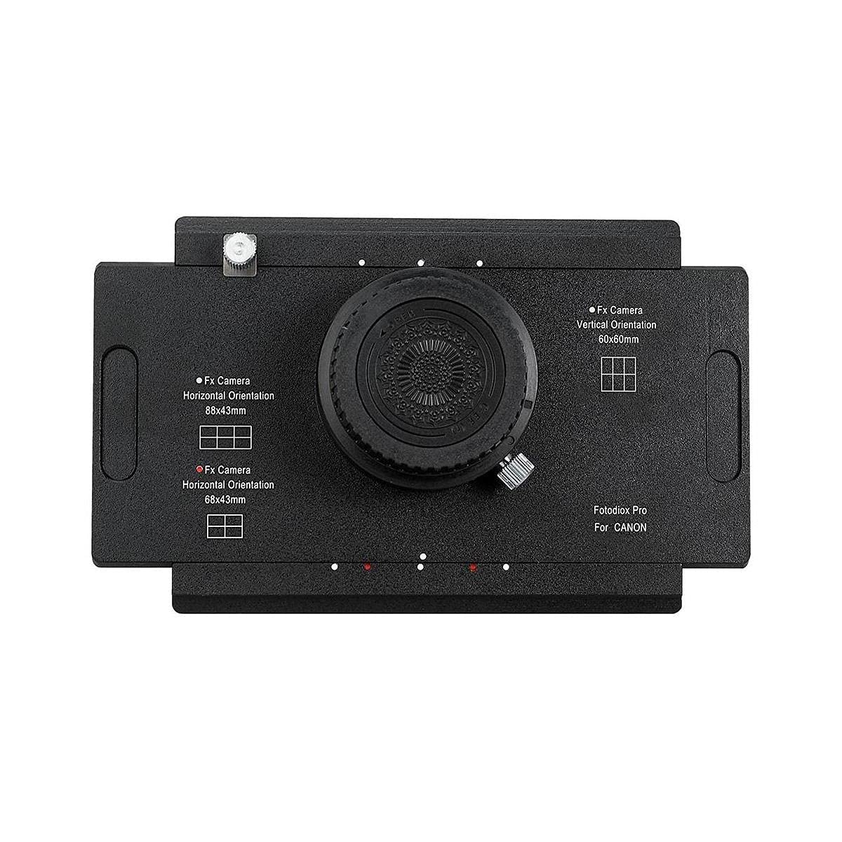 Fotodiox Pro Lens Mount Adapter - Canon Eos D/Slr To Large Format 4X5 View Cameras With A Graflok Rear Standard - Shift/Stitch A