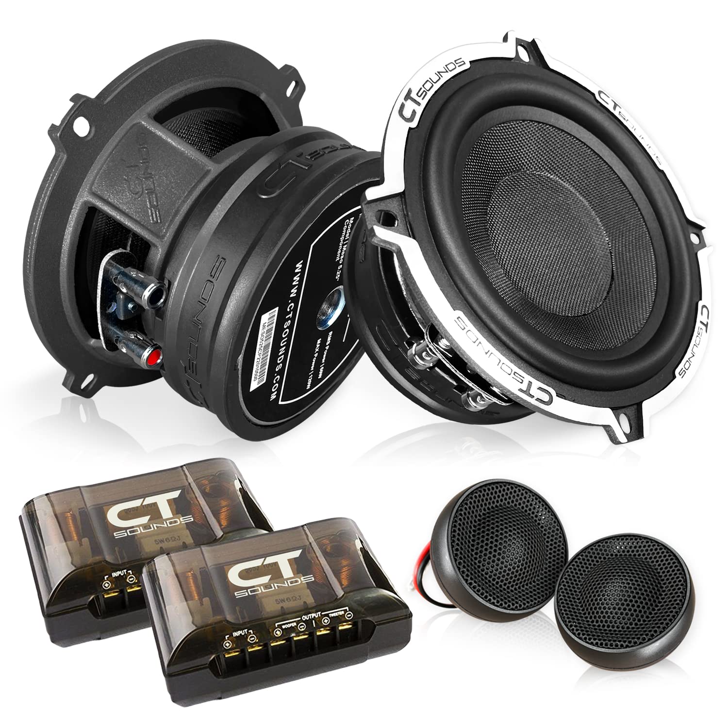 Ct Sounds Meso 5.25    240 Watt 2 Way Premium Component Speaker Set