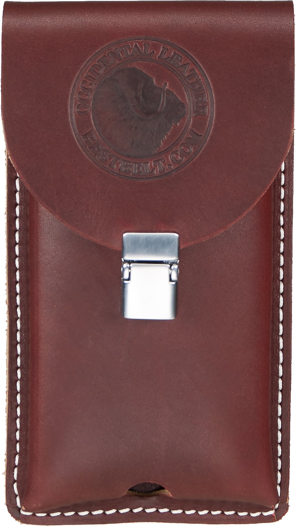 Occidental Leather 5328 Occidental Lrg Clip On Leather Phone Holster