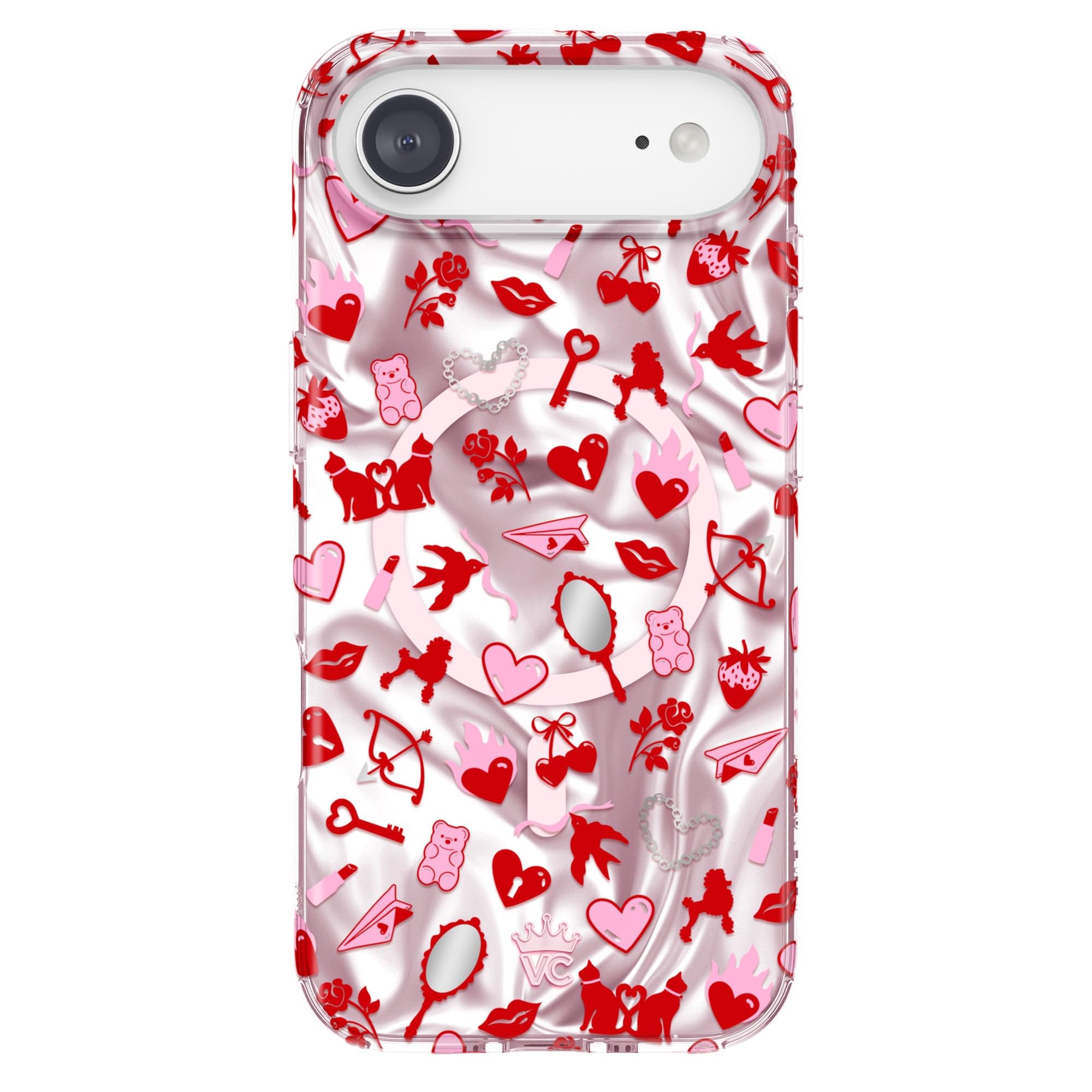 VELVET CAVIAR Case for iPhone 17 Air | Compatible with MagSafe | 10ft Drop Tested | Protective Valentines Day Cases | Lover Gir