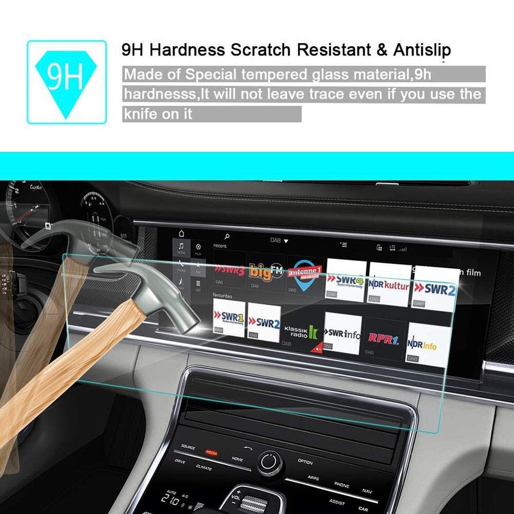 Maiqiken For Nissan Kicks 2018 Navigation Screen Protector Touch Screen Display Film 9H Hardness Anti Glare Anti Scratch Gps Scr