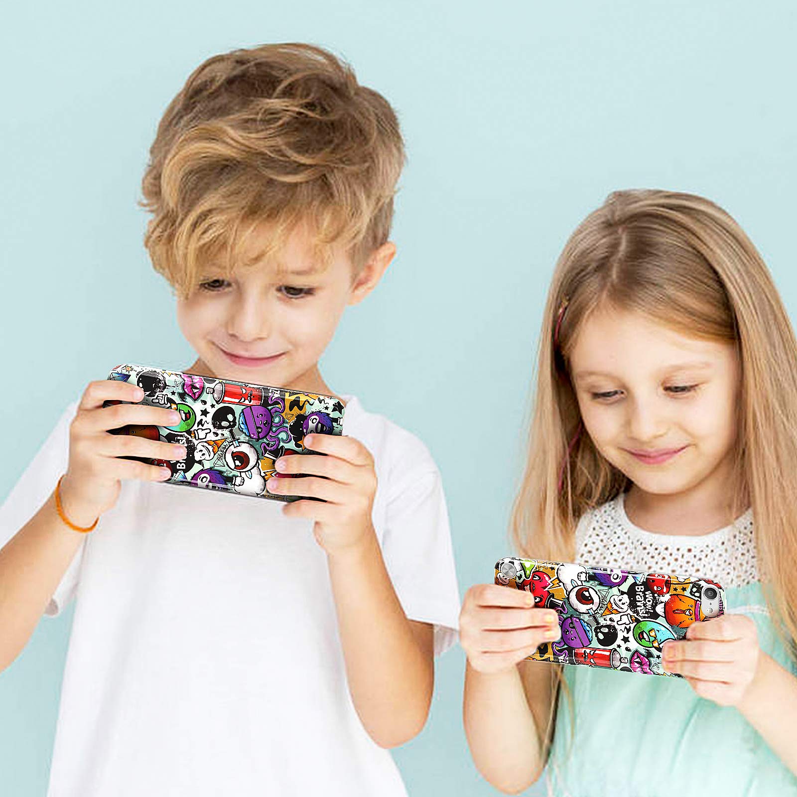 Ipod Touch 7Th Generation Case With 2 Screen Protectors, Idwell Slim Anti Scratch Flexible Soft Tpu Bumper Protective Case For I