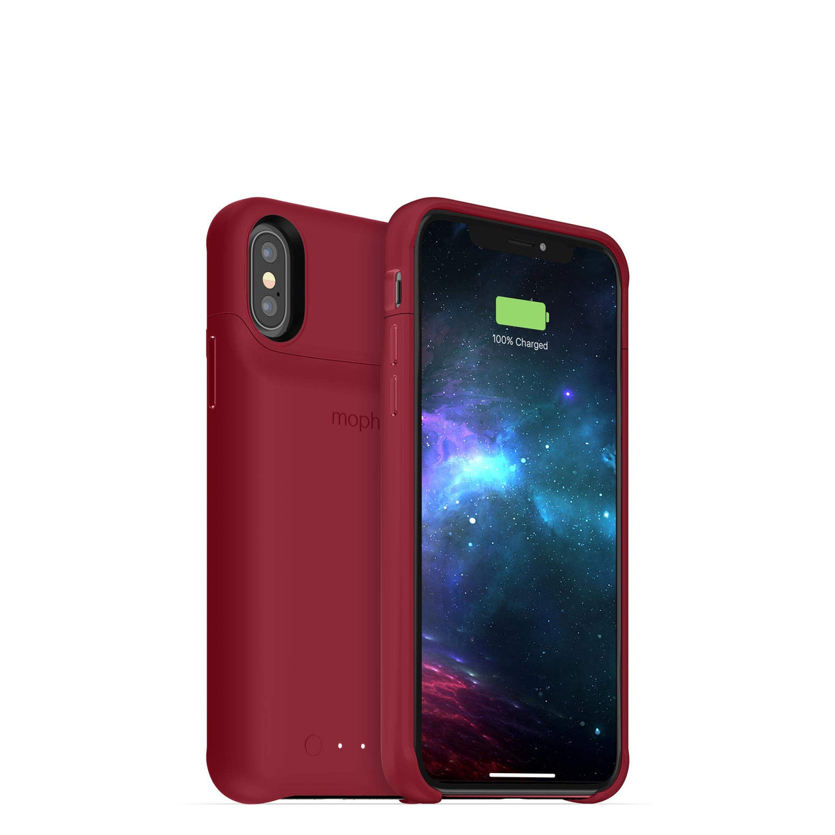 Mophie 401002830 Juice Pack Access   Ultra Slim Wireless Battery Case   Made For Apple Iphone Xs/Iphone X (2,000Mah)   Dark Red