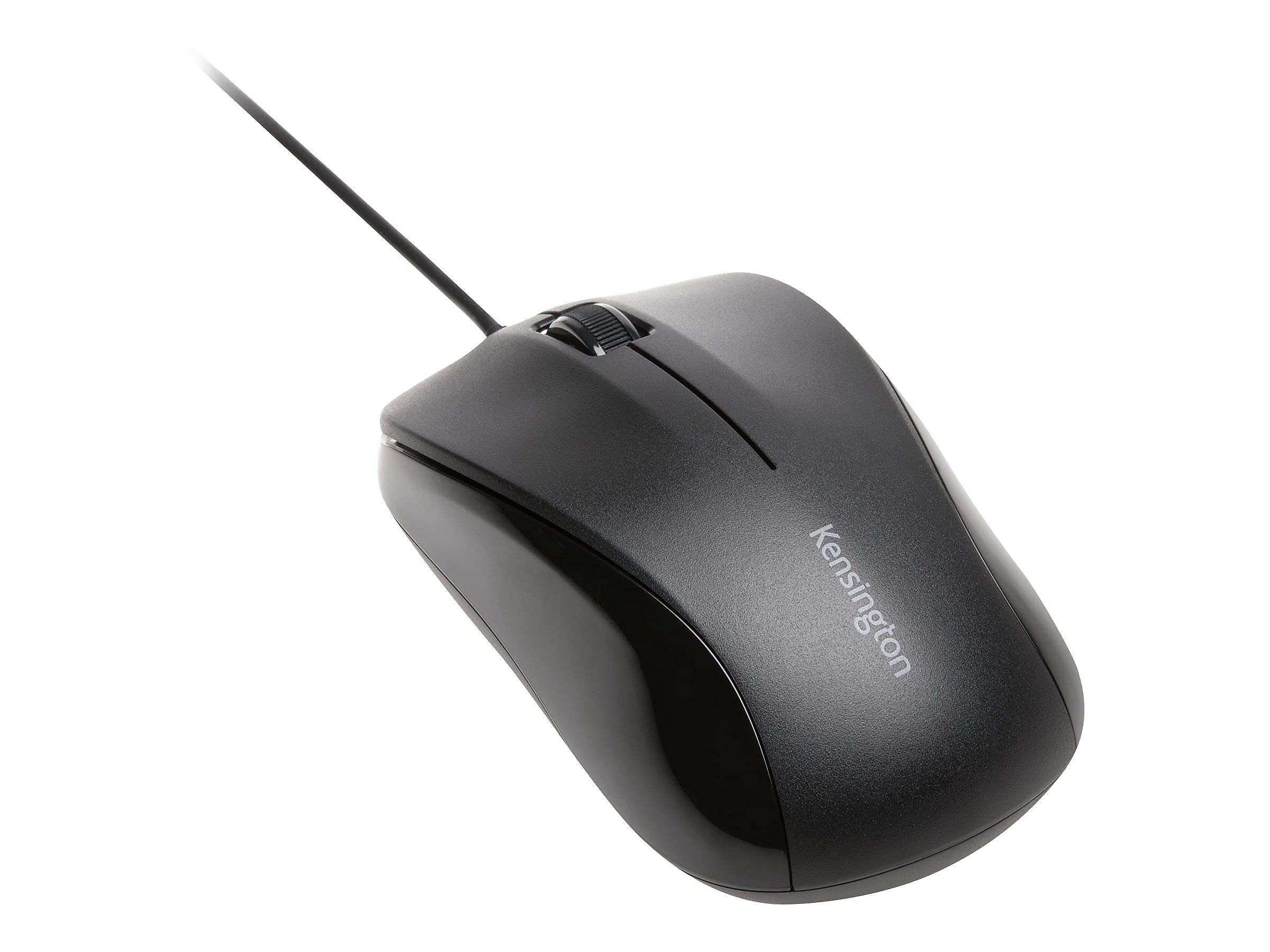 Kensington Silent Mouse For Life Wired Usb Mouse   Black (K72110Us)