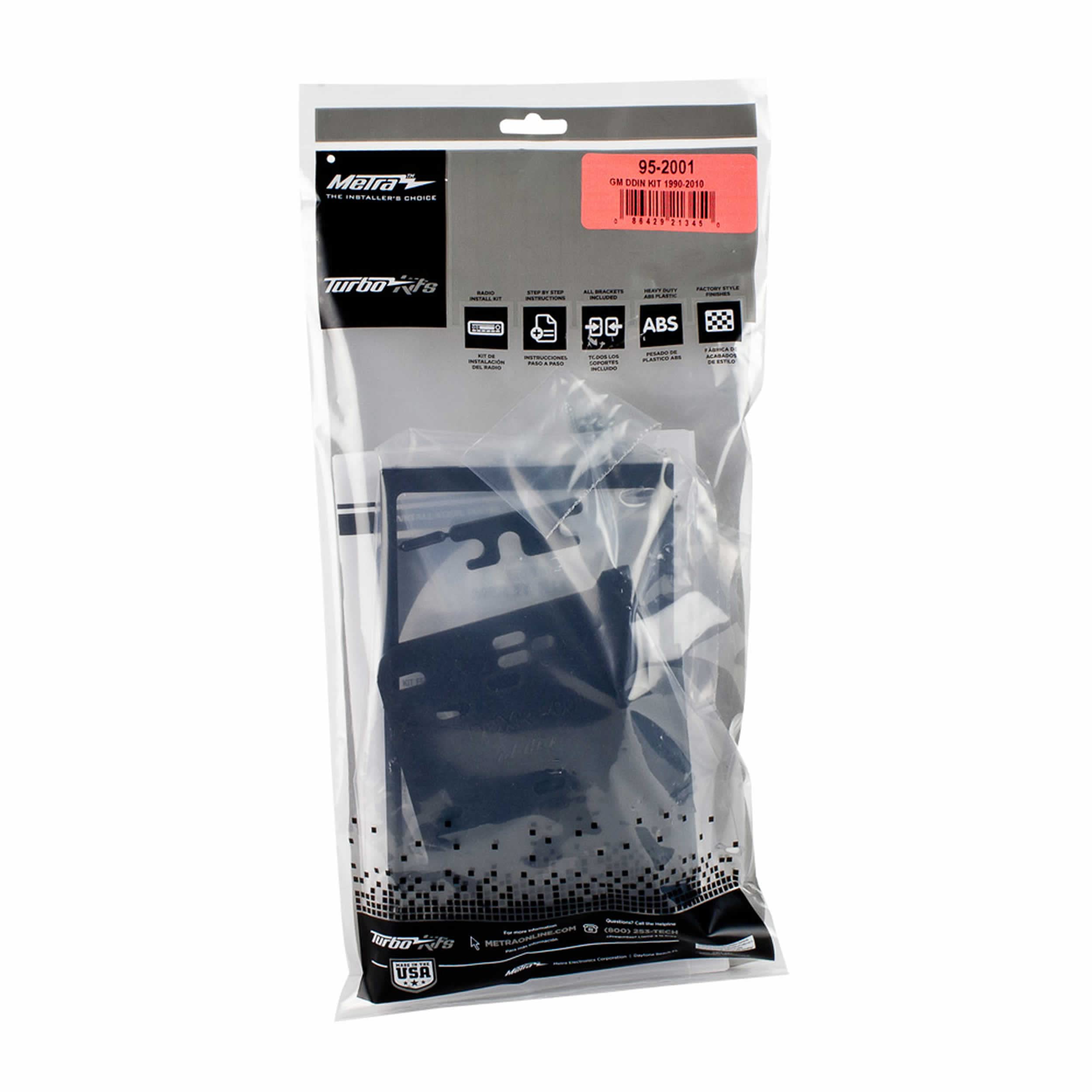 Metra Electronics 95 2001 Double Din Installation Dash Kit For Select 1994   2012 Gm Vehicles