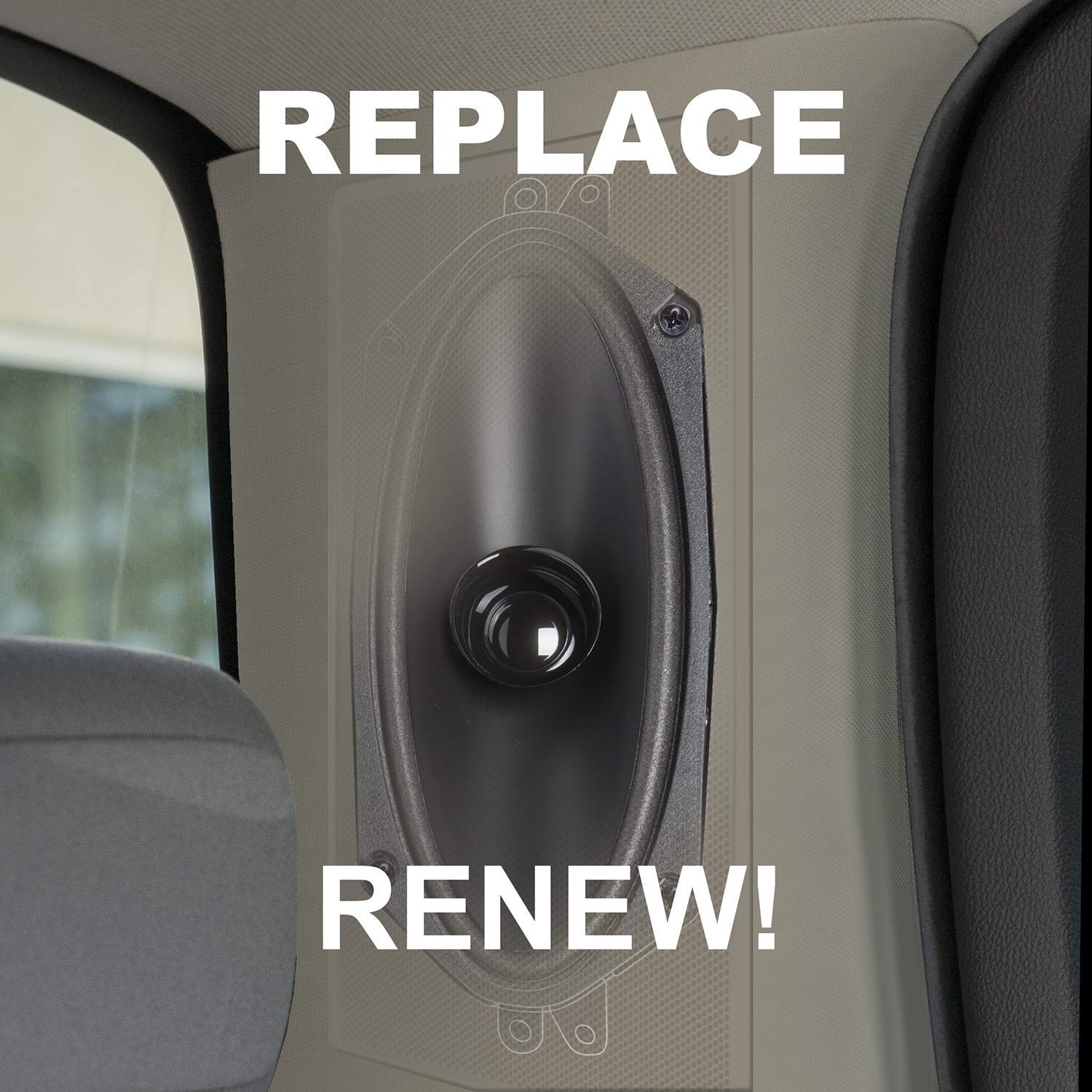 Boss Audio Systems Brs410 120 Watt, 4 X 10 Inch , Full Range, Replacement Car Speaker   Sold Individually