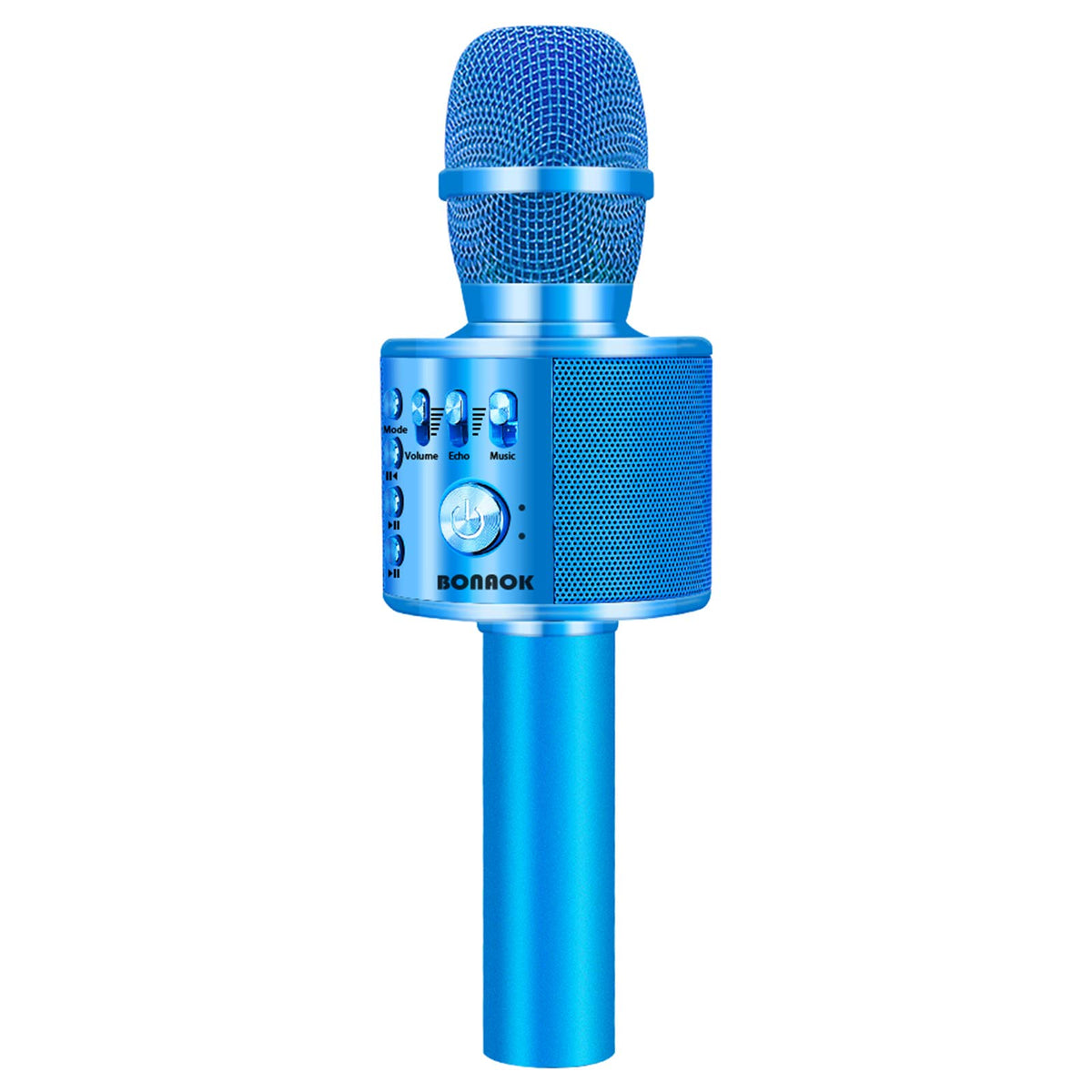 Bonaok Wireless Bluetooth Karaoke Microphone, 3 In 1 Portable Handheld Mic Speaker For All Smartphones,Gifts For Boys Kids Adult