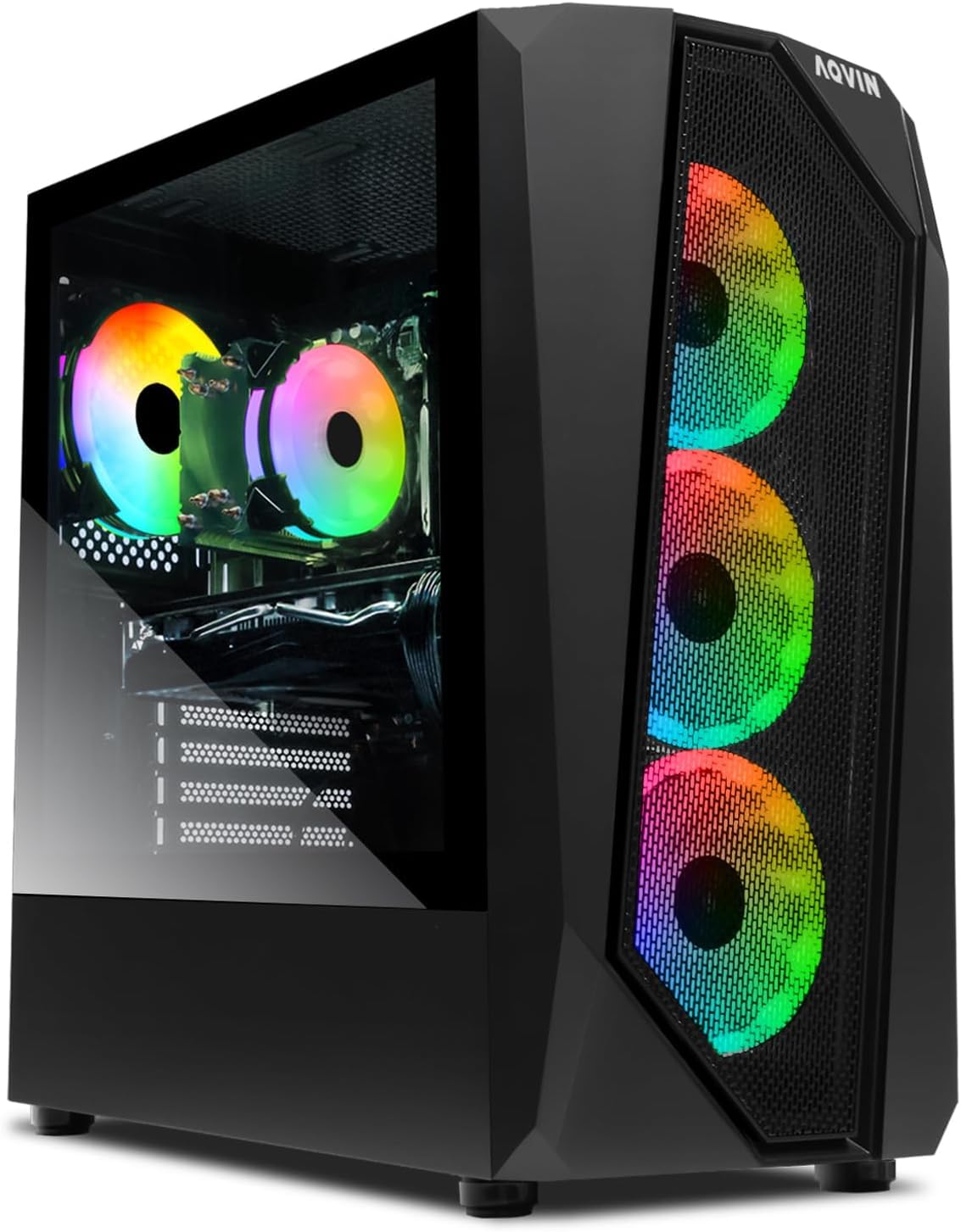 Aqvin Aqb30 Gaming Tower Desktop Pc   Intel I7 Core Processor Upto 4.00Ghz, 32Gb Ram 1Tb Ssd, Geforce Gtx 1660 6Gb Gpu, Rgb Fans