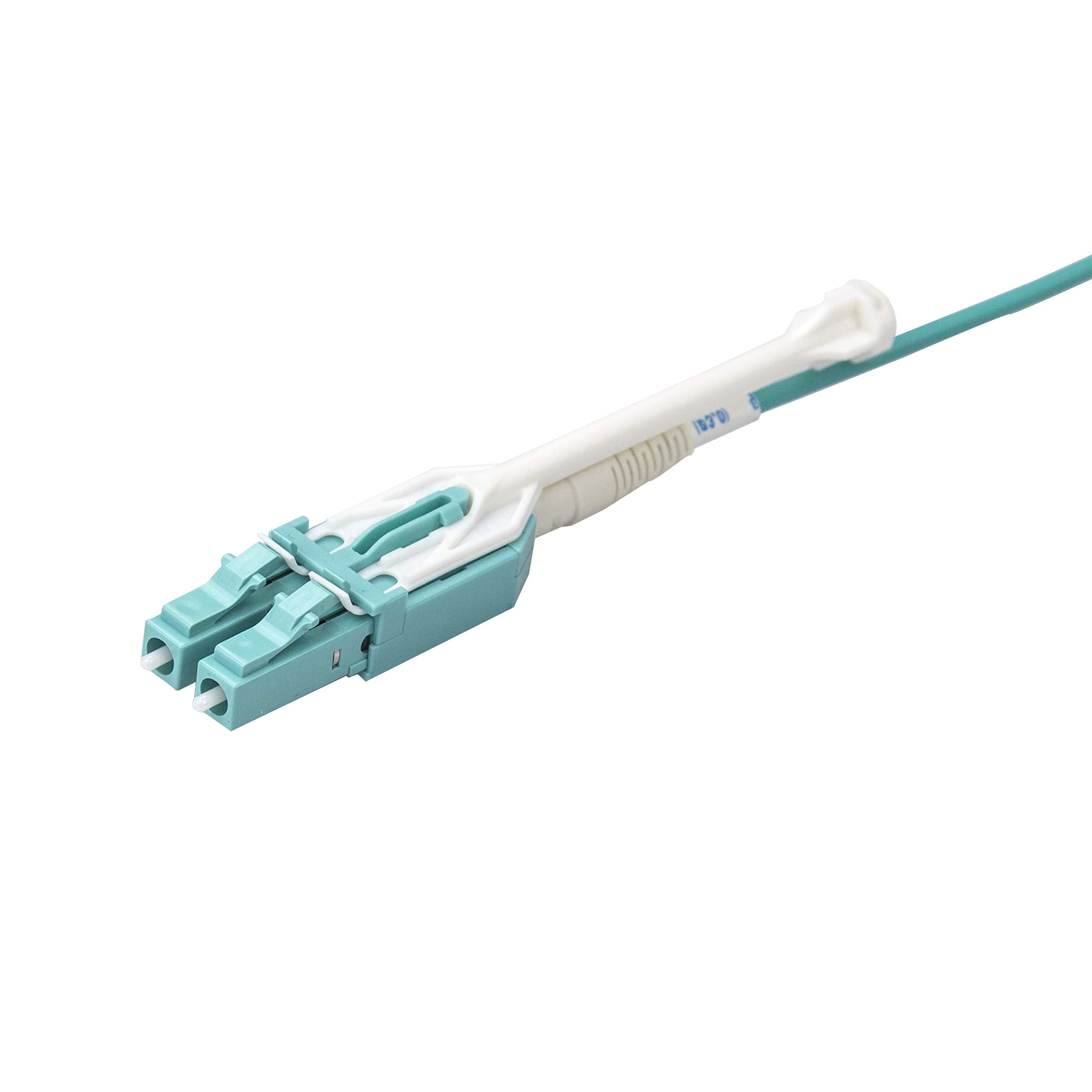 Startech.Com 2M (6Ft) Mtp(F)/Pc To 4X Lc/Pc Duplex Breakout Om3 Multimode Fiber Optic Cable, 40G, Fiber Jumper Cord