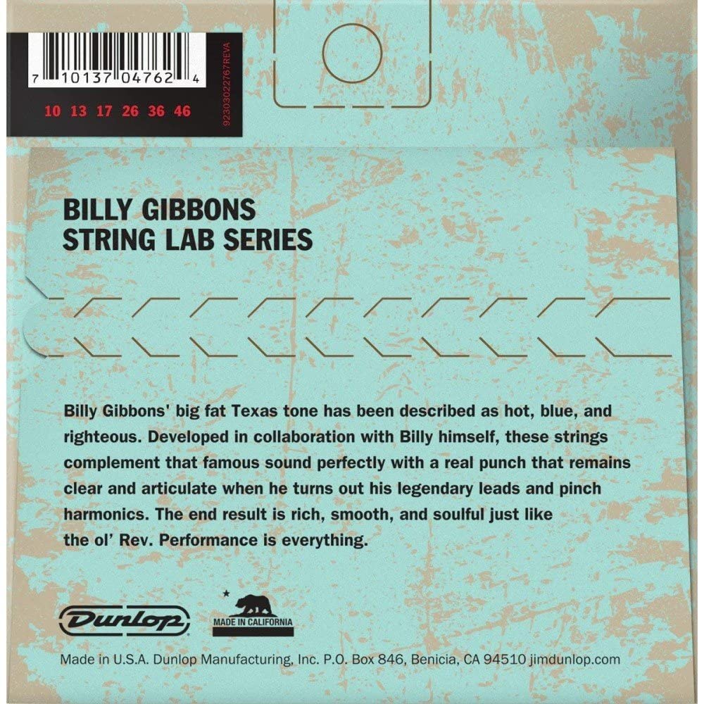 Dunlop Rev. Willy'S Electric Guitar Strings 10 46   3 Pack