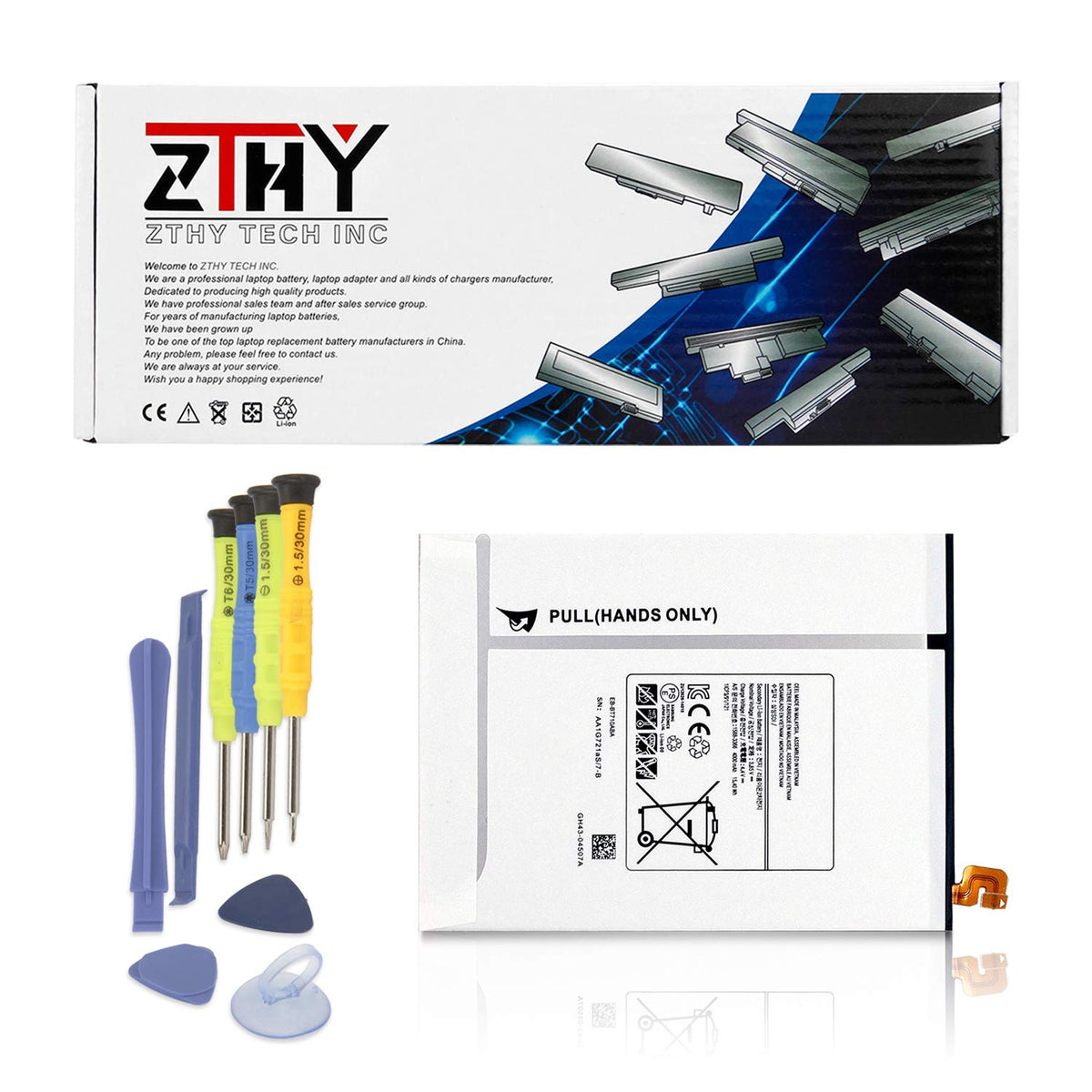 Zthy Eb-Bt710Abe Battery Replacement For Samsung Galaxy Tab S2 8.0 Lte-A T710 T715 T719N Sm-T710 Sm-T713 Sm-T715 Sm-T715C Sm-T71