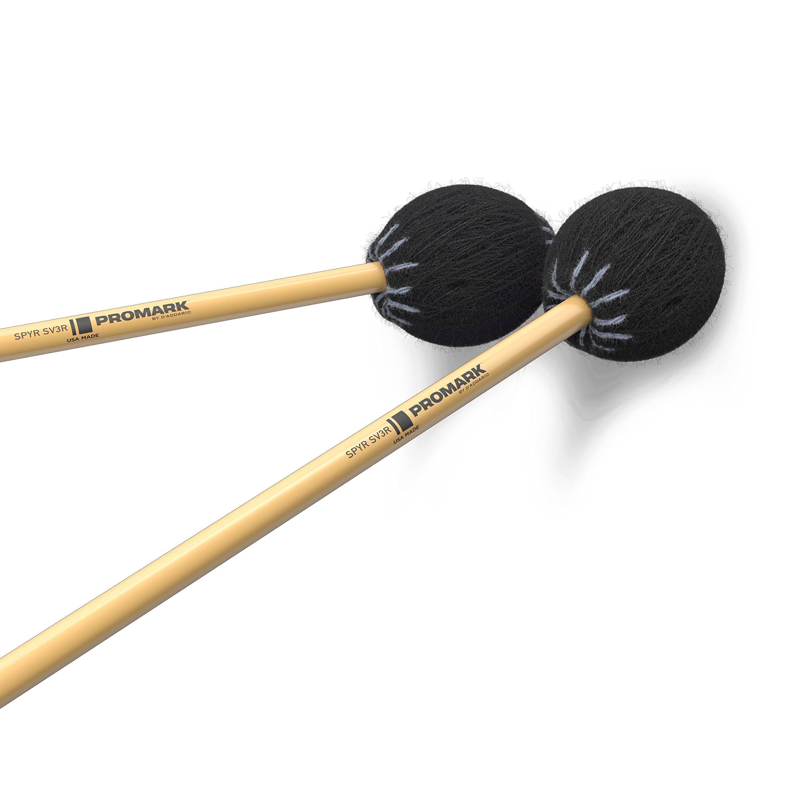 Promark Vibraphone Mallet   1 3/8' Round Core   16 1/2 Inch Lengthideal For Articulate Sound On Vibraphone   1 Pair