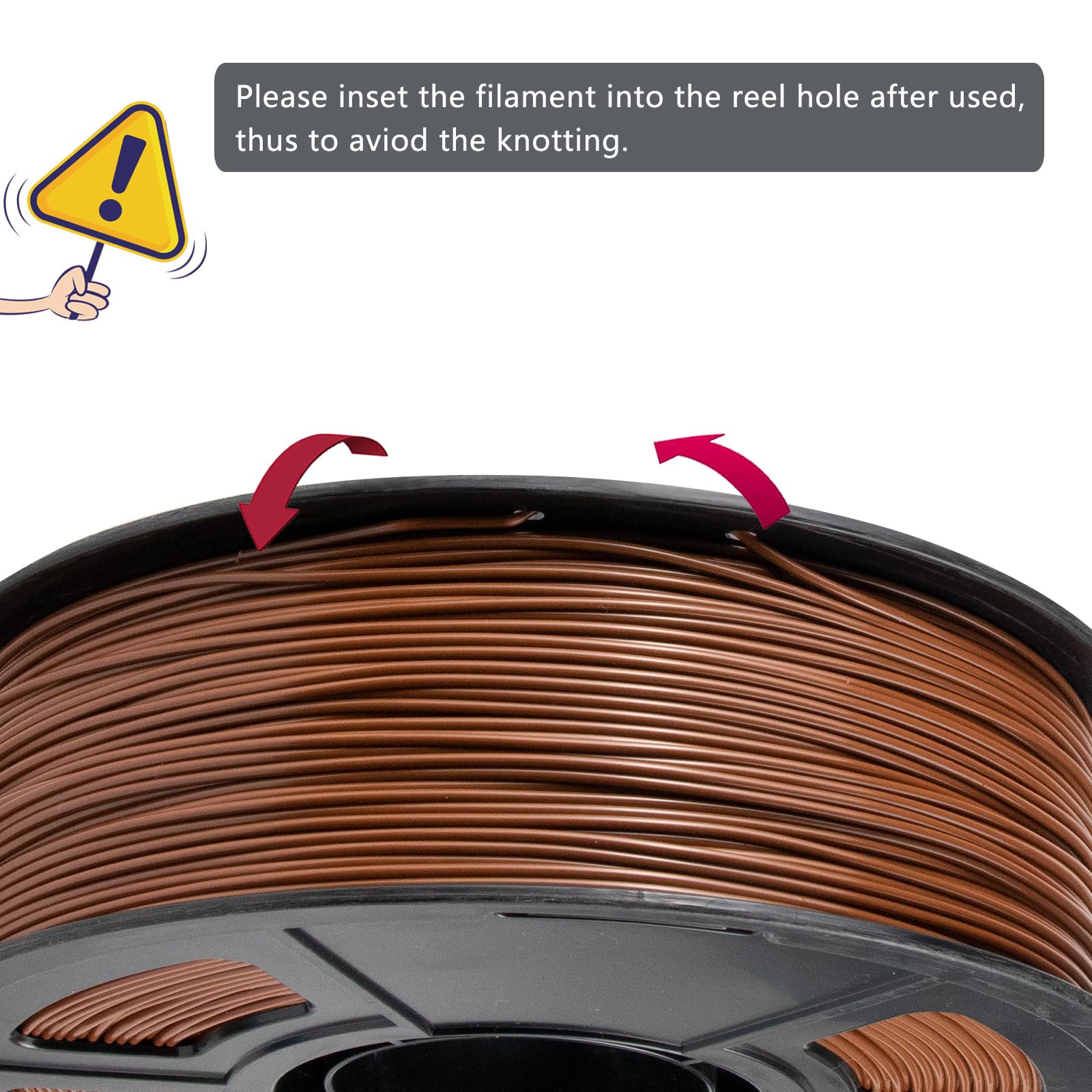 Isanmate Asa Filament 1.75Mm Brown 1Kg, Uv & Weather Resistant 3D Printer Filament Perfect For Outdoor Functional Parts, Dimensi