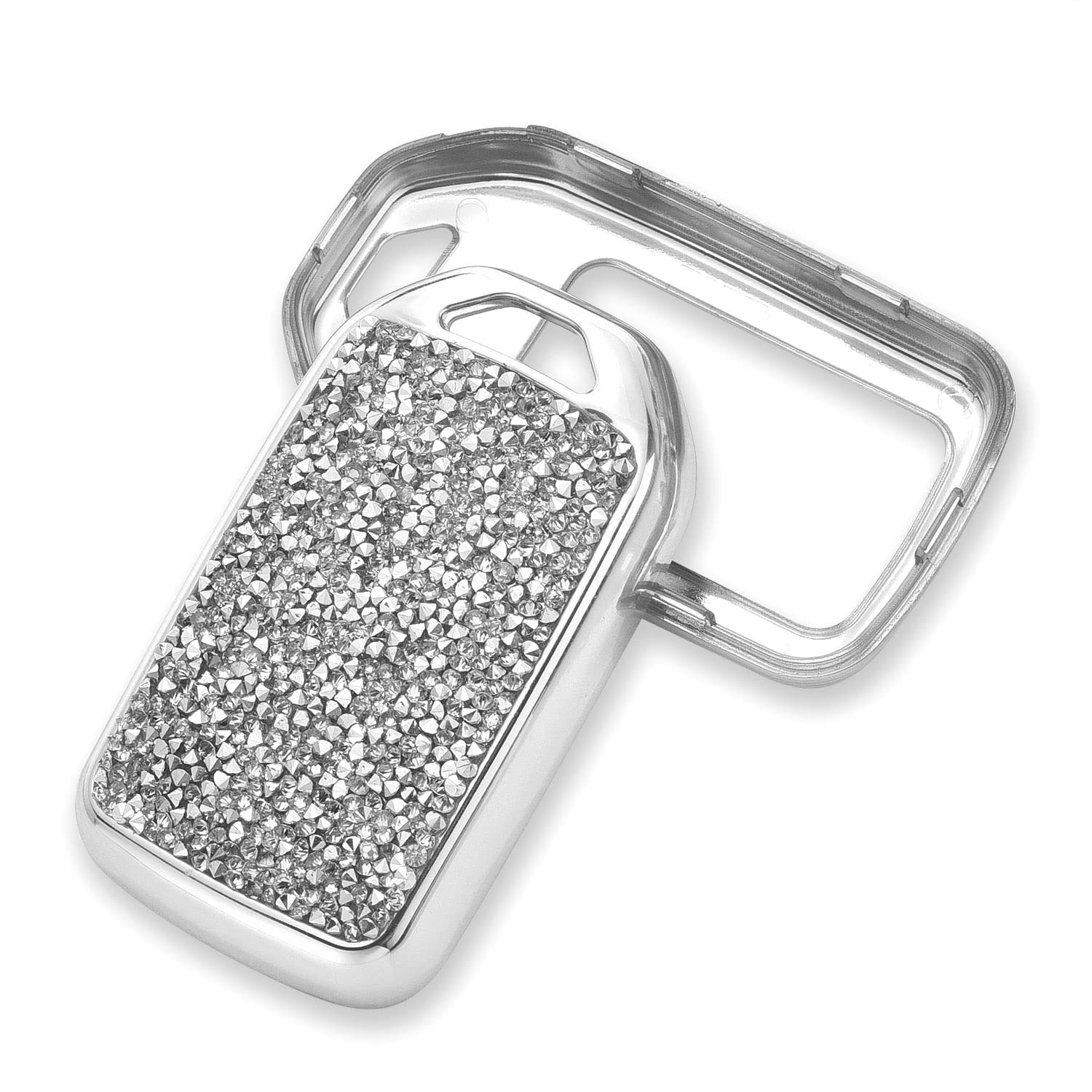 Royalfox(Tm) Upgrated 2 3 4 5 6 7 Buttons 3D Bling Diamond Crystals Smart Remote Key Fob Case Cover For Honda Jade Hr V Cr V Acc