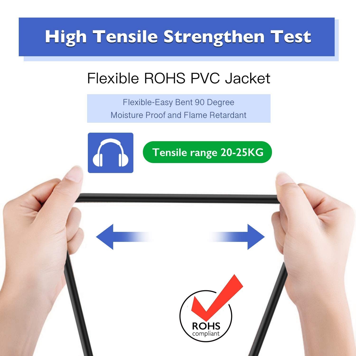 Yuyaokk 2Pack 100 Ft Speakon To 1/4'' Male Speaker Cables, Professional 12 Gauge Awg Wire Audio Amplifier Connection Cord, Dj/Pa