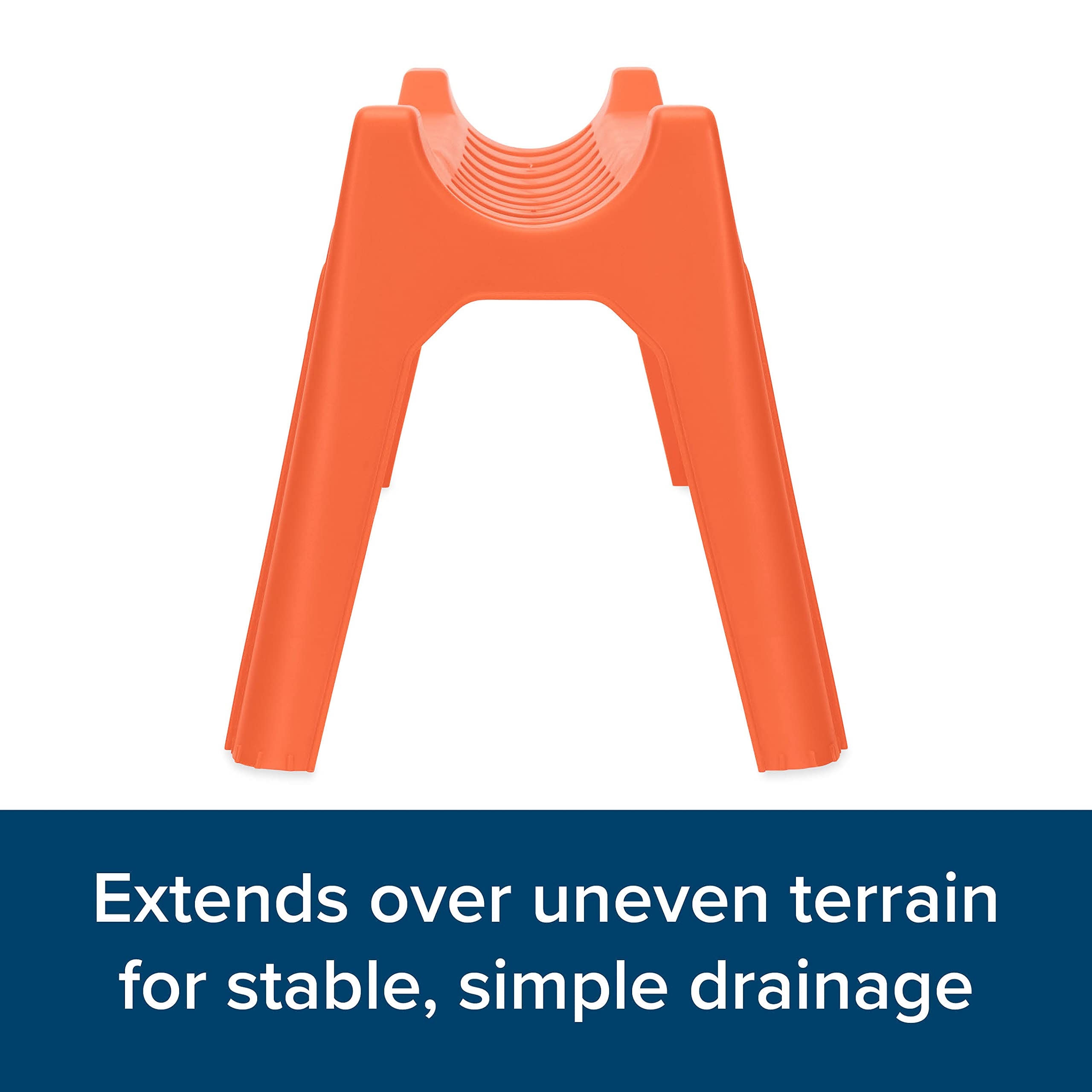 Camco Rhino Rv Sewer Hose Support Kit - Extends Over Uneven Terrain For Easy Drainage - Supports Up To 15-Feet Of Rv Sewer Hose ,WBAUVB0B8JYPFNF