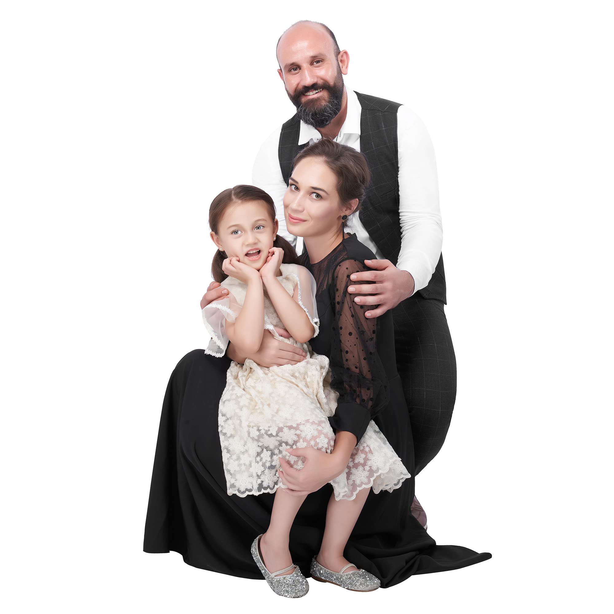 Yizhily Seamless Photo Background Paper For Photography, Paper Backdrop For Photoshoot, 107 X36 (Arctic White, 107 X36)