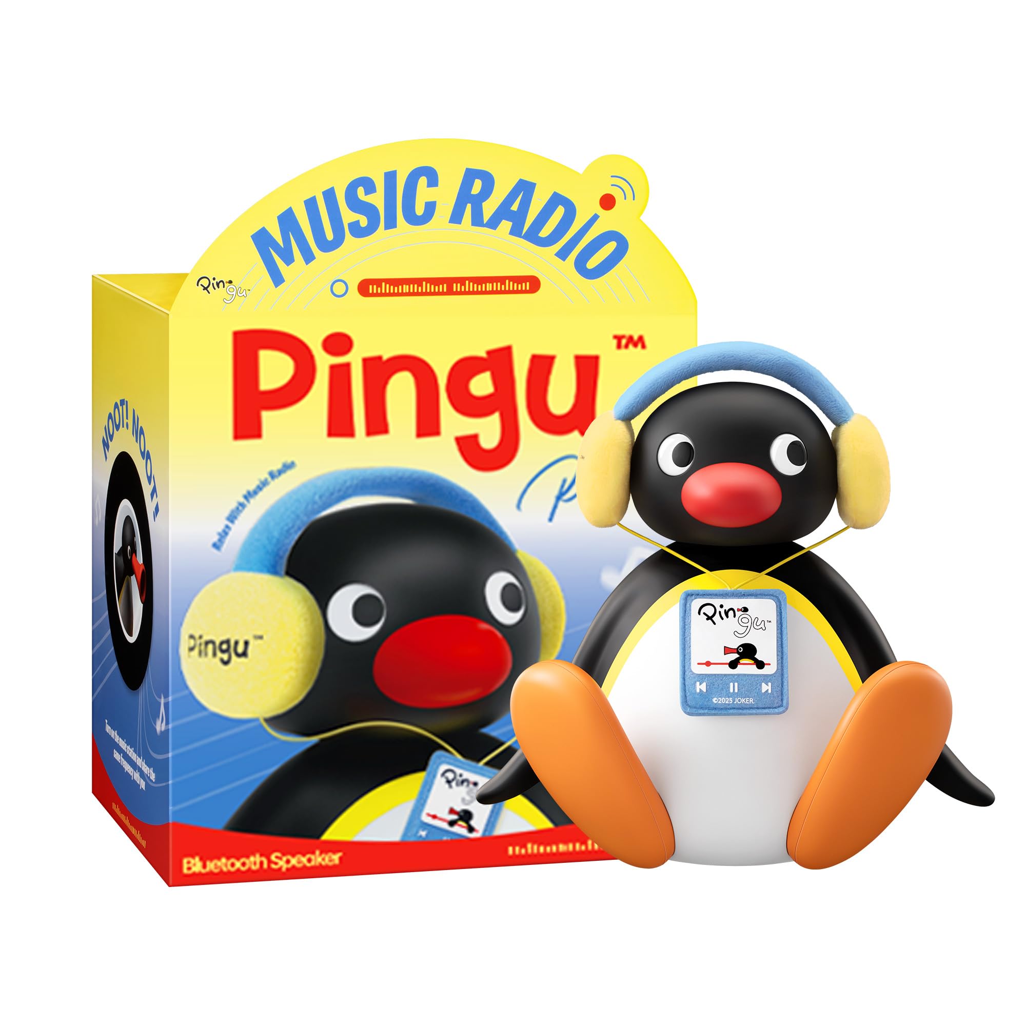 MARTUBE Pingu Bluetooth Speaker, Desk Room Decor, Birthday Gifts for Women