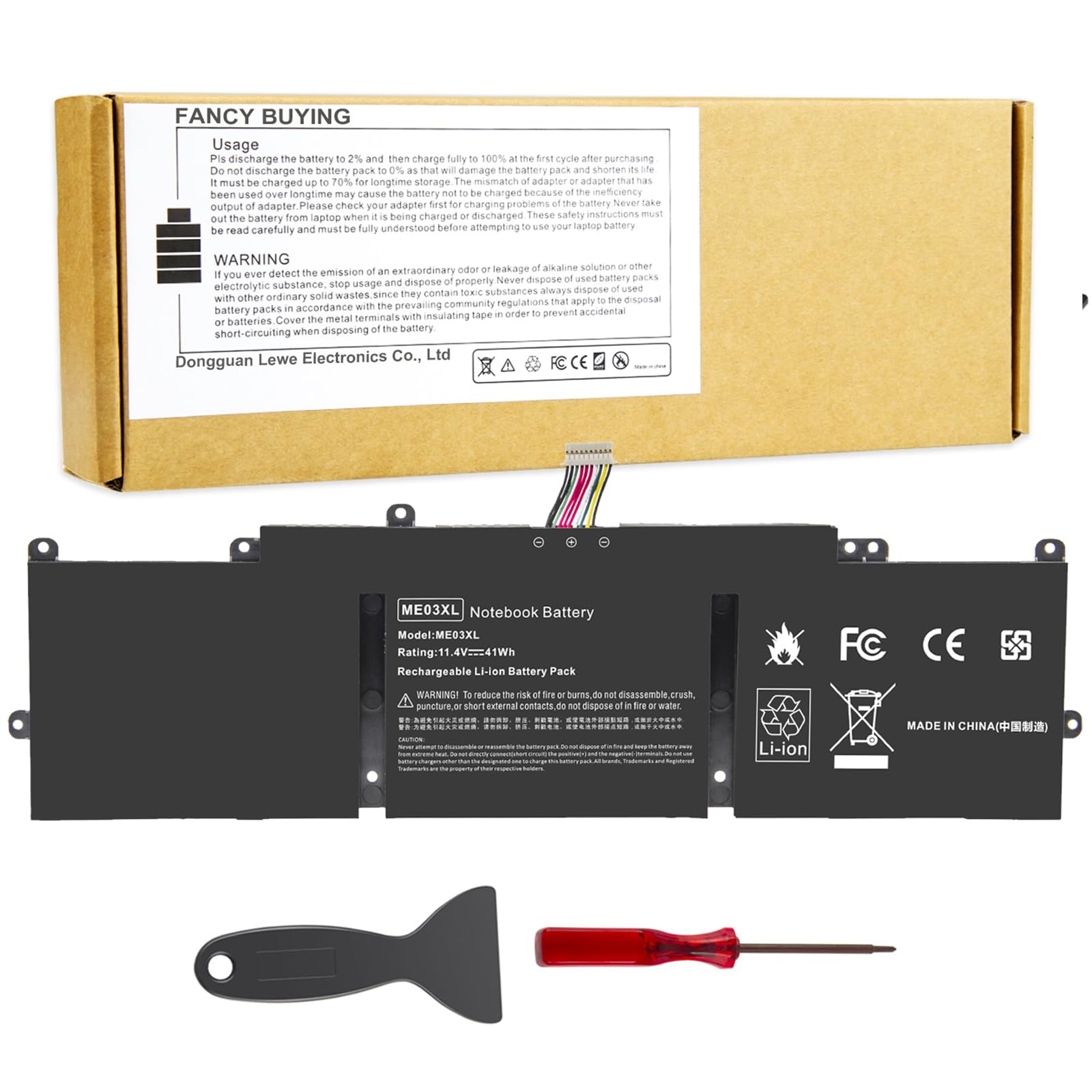 Me03 Me03Xl Laptop Battery For Hp Stream 11 D 13 C Series 13 C110Nr 13 C010Nr 13 C014Tu 11 D010Nr 11 D020Nr 11 D010Wm 11 D011Wm