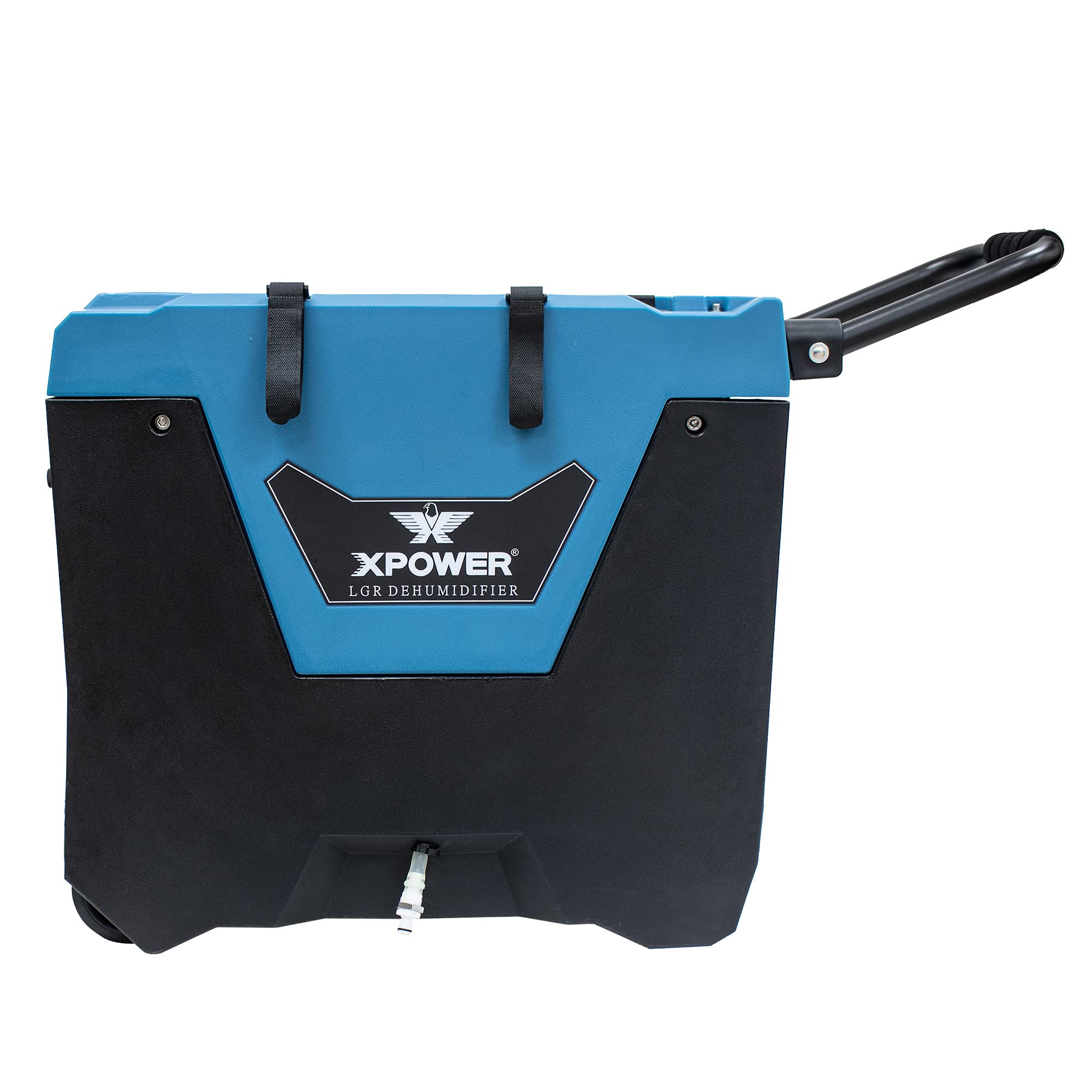 Xpower Xd-85L2 145-Pint Lgr Commercial Dehumidifier With Automatic Purge Pump, Drainage Hose, Handle And Wheels For Water Damage