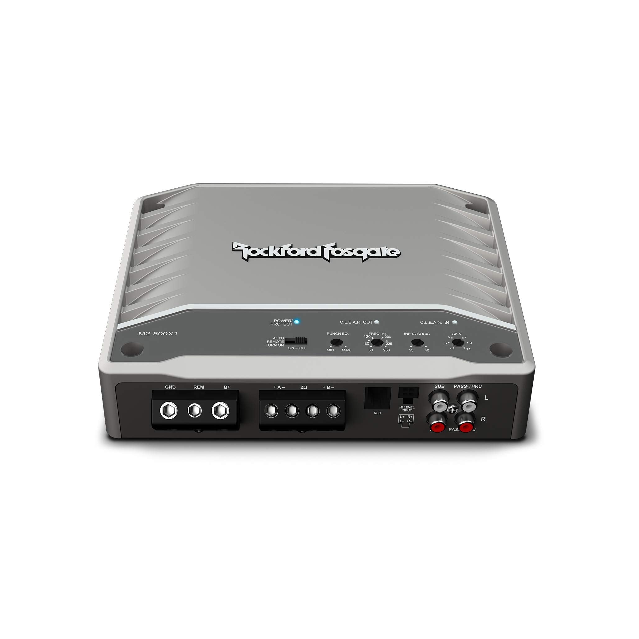 Rockford Fosgate M2 500X1 Marine 500 Watt Mono Element Ready Amplifier