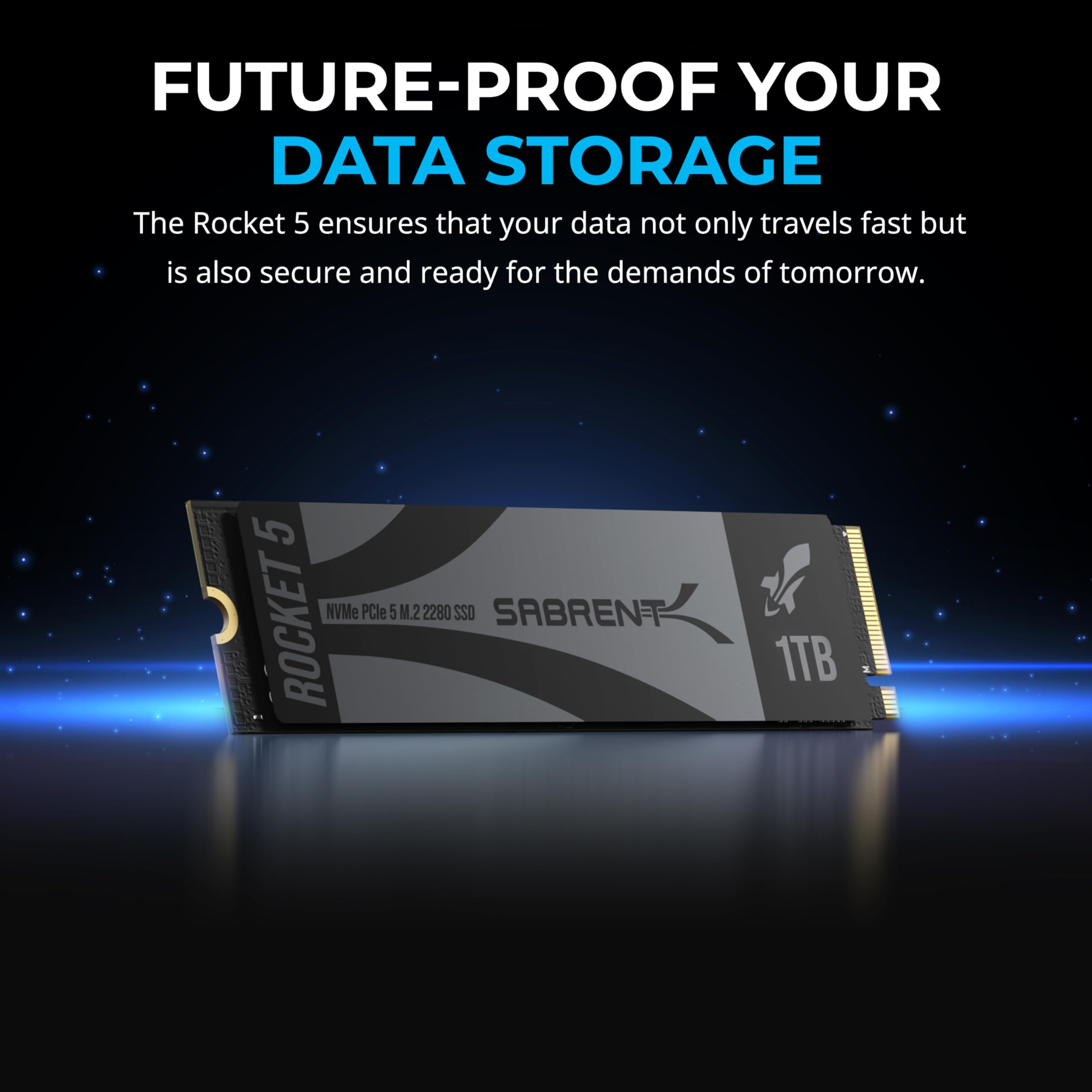 Sabrent Rocket 5 1Tb Advanced Performance Internal M.2 Pcie Gen 5 14Gb/S X4 Nvme Ssd (Sb Rkt5 1Tb)