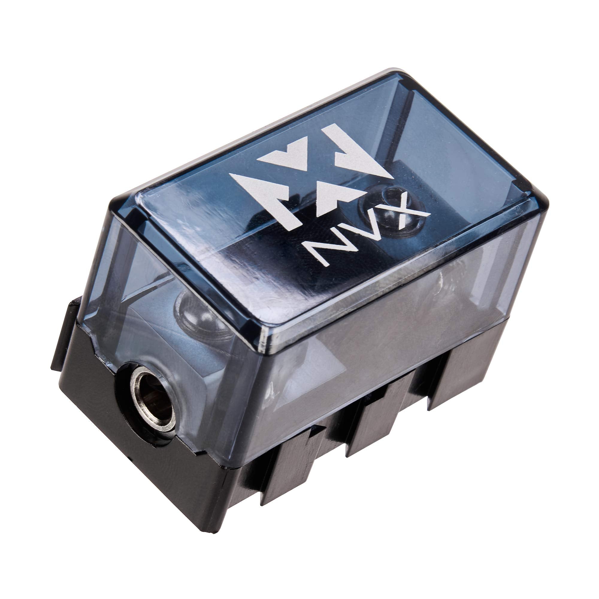 Nvx Xfmmini 4/8 Gauge Awg Mini Anl/Manl/Afs Modular Linkable In Ine Fuse Holder For Car Audio And Marine Audio