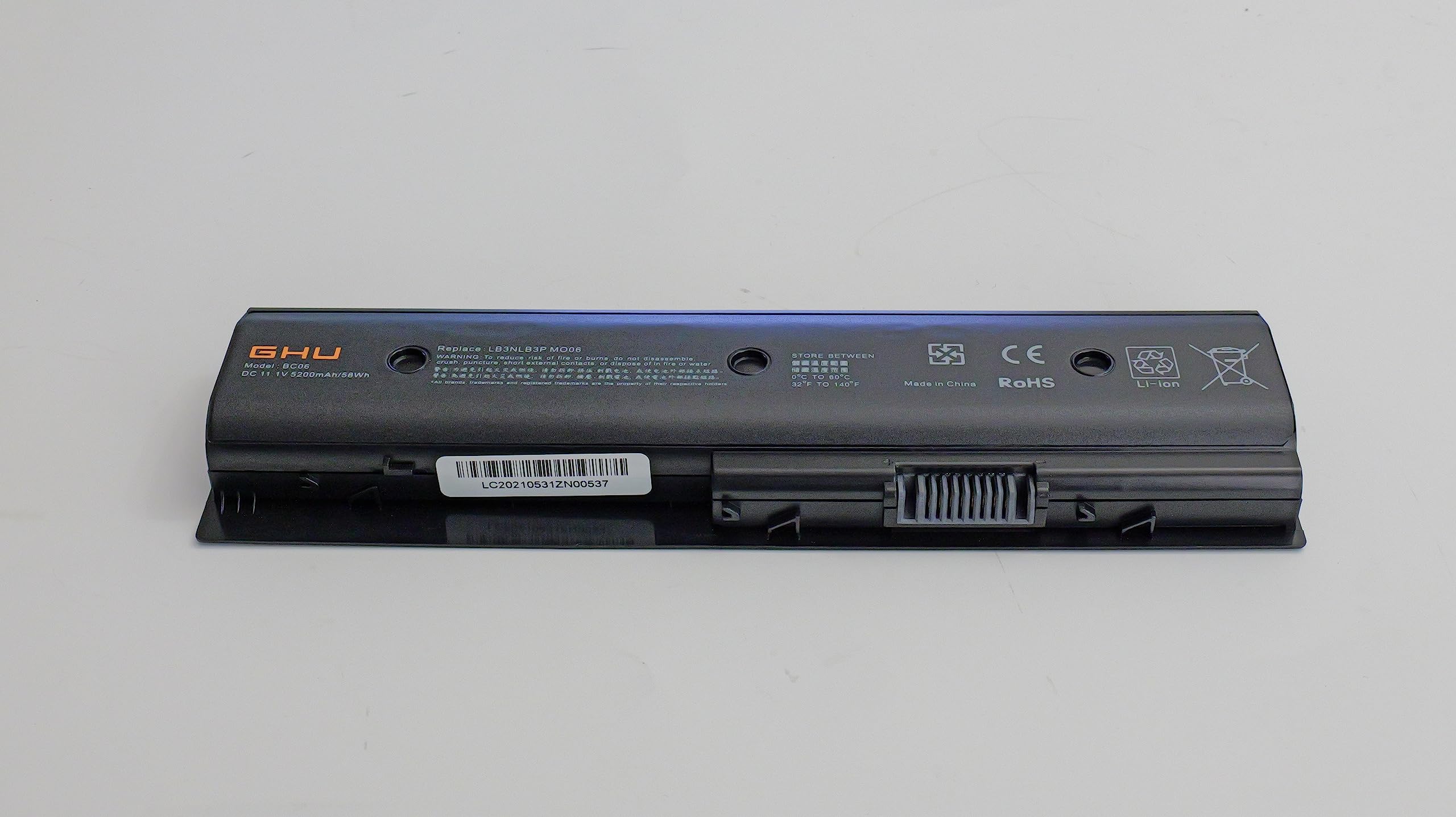 Ghu New Mo06 58 Wh Battery Replacement For 671731 001 Hstnn Lb3N Hstnn Lb3P Part 671567 421 Hstnn Lb3P Tpn P102 Mo06 Mo09 671567