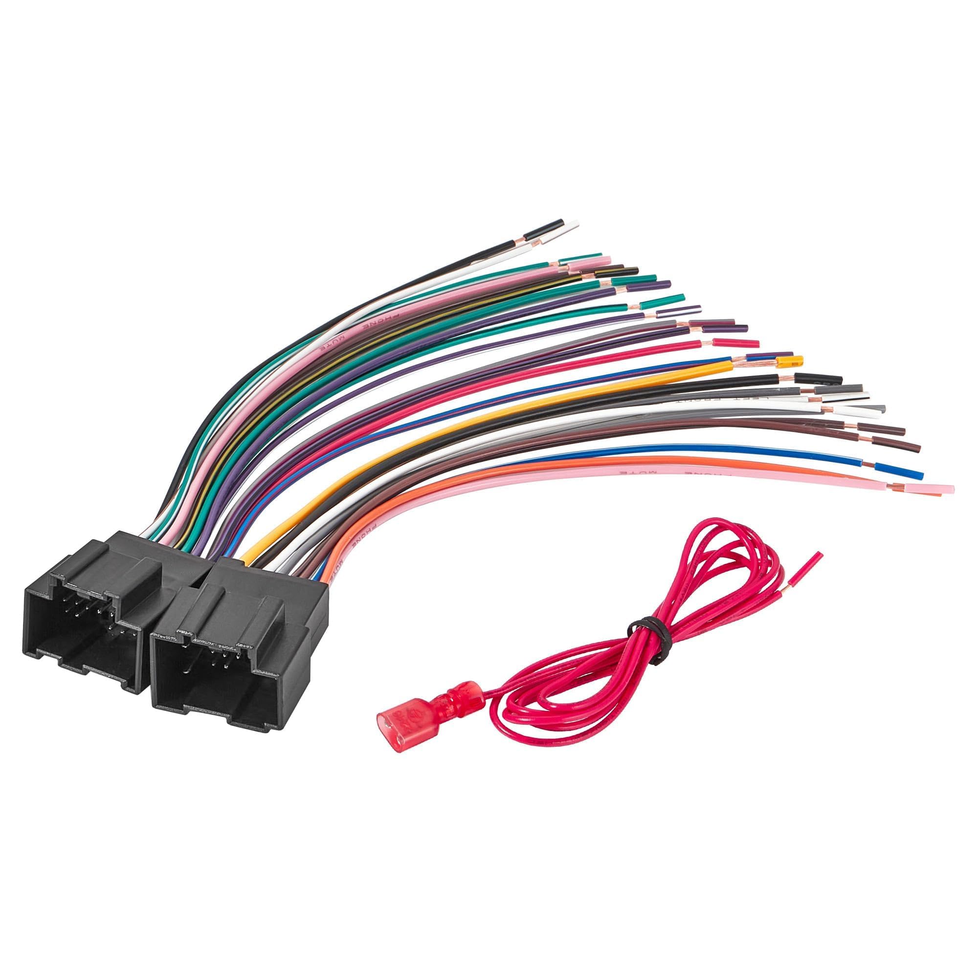 Nuith Aftermarket Radio Wiring Adapter For Gm Chevy 2007 2015, Gmc 2006 2017, Buick 2007 2014 Install Car Stereo Wire Cable Plug