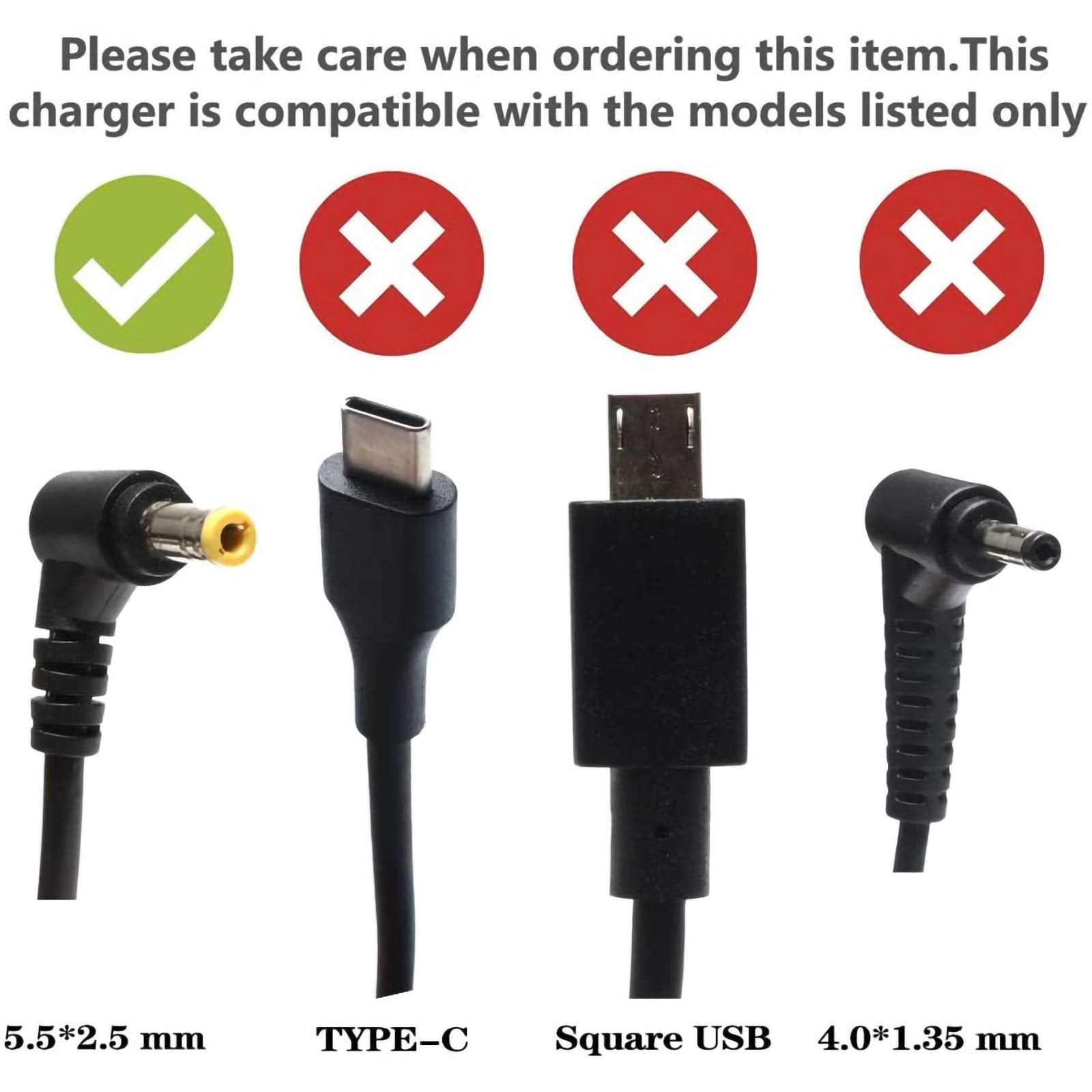 Pa3917U 1Aca Pa3714U 1Aca Pa3468U 1Aca Ac Adapter Charger For Toshiba Satellite C55 C55D C655 C850 C855 C75D S55 S75 C50 A C50 B