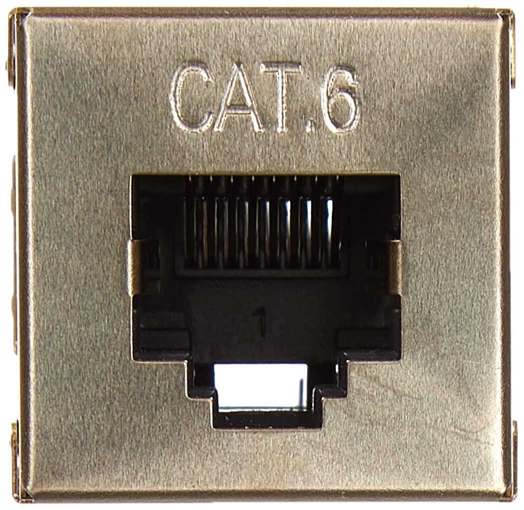Intellinet - Cat6 Inline Modular Coupler - With Gold Palted Contacts - For Extending The Length Of Shielded Cat6 Cables