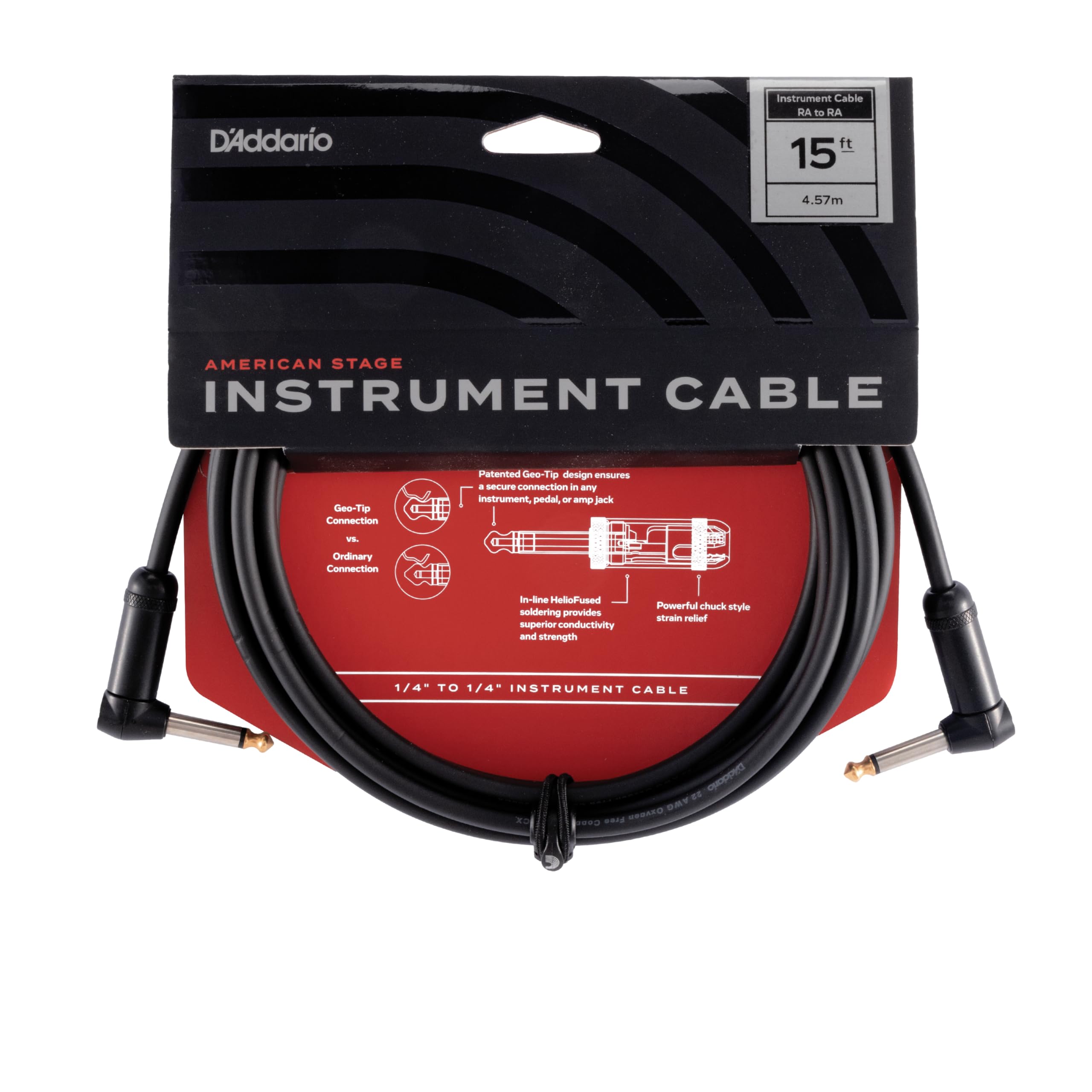 Planet Waves Pw Amsgrr 15 Instrument Cables