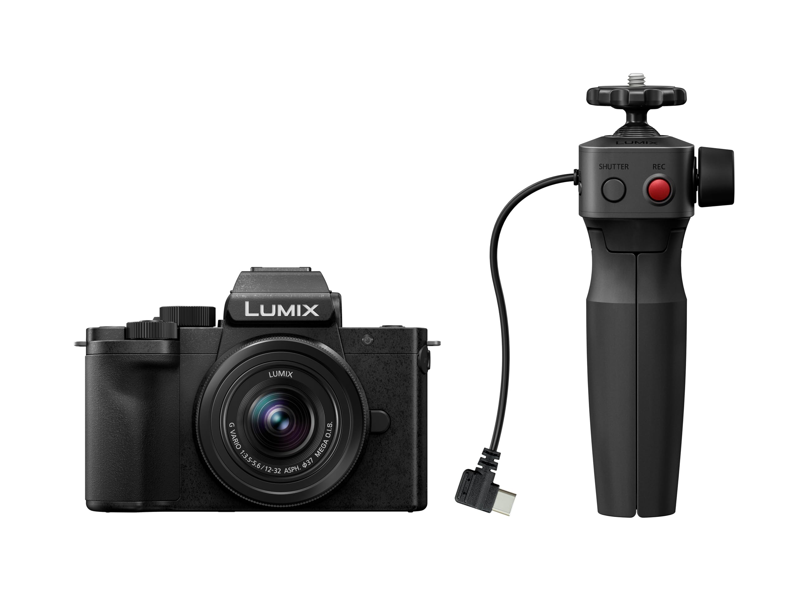 Panasonic Lumix G100 4K Mirrorless Camera, Lightweight Camera For Photo And Video, Built In Microphone, Micro Four Thirds With 1