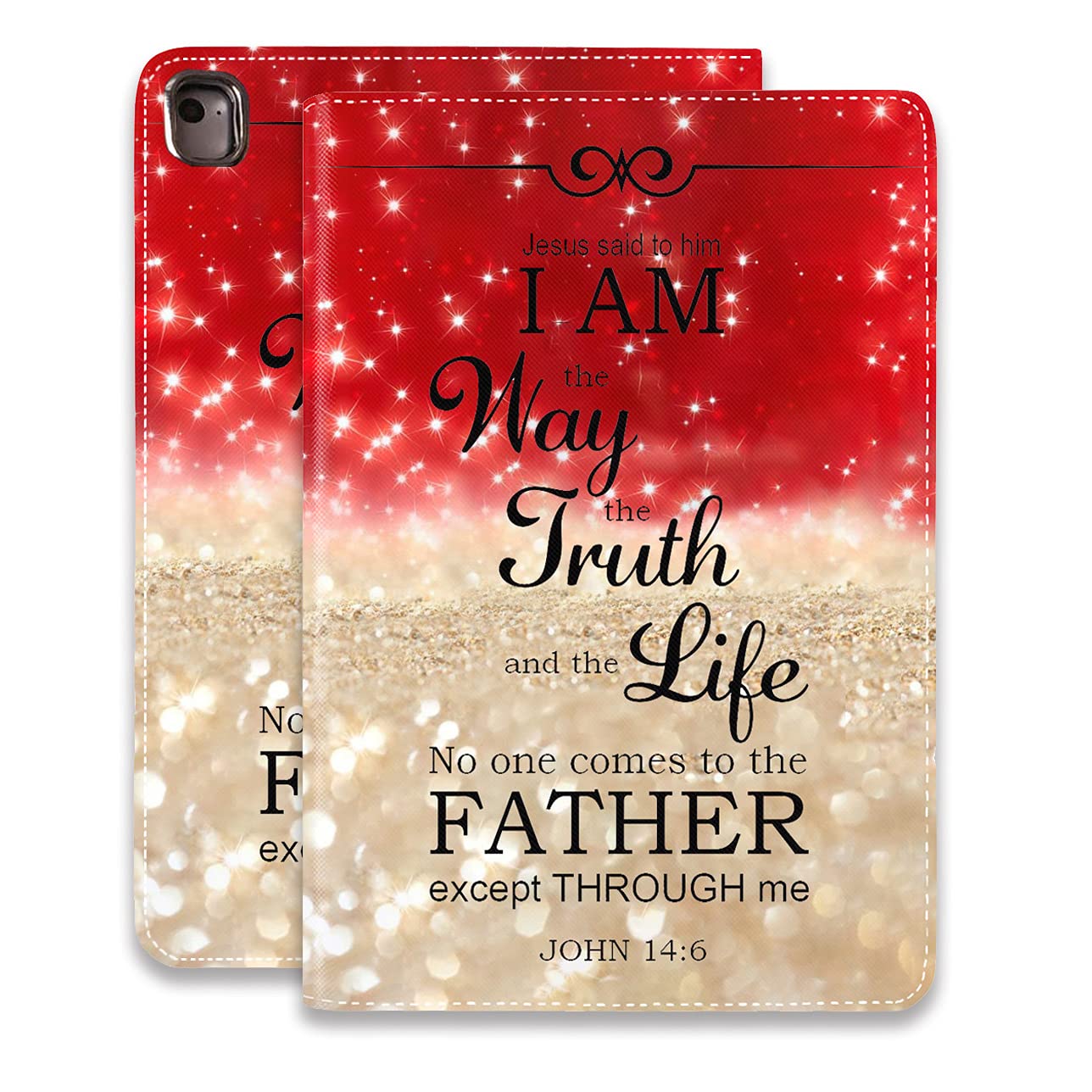 Xmtmr Glass Ipad 9.7 20182017 Case, Ipad Air 2,Pro 9.7, Ipad Air Case, Protective Leather Case, Adjustable Stand Auto Wakesleep