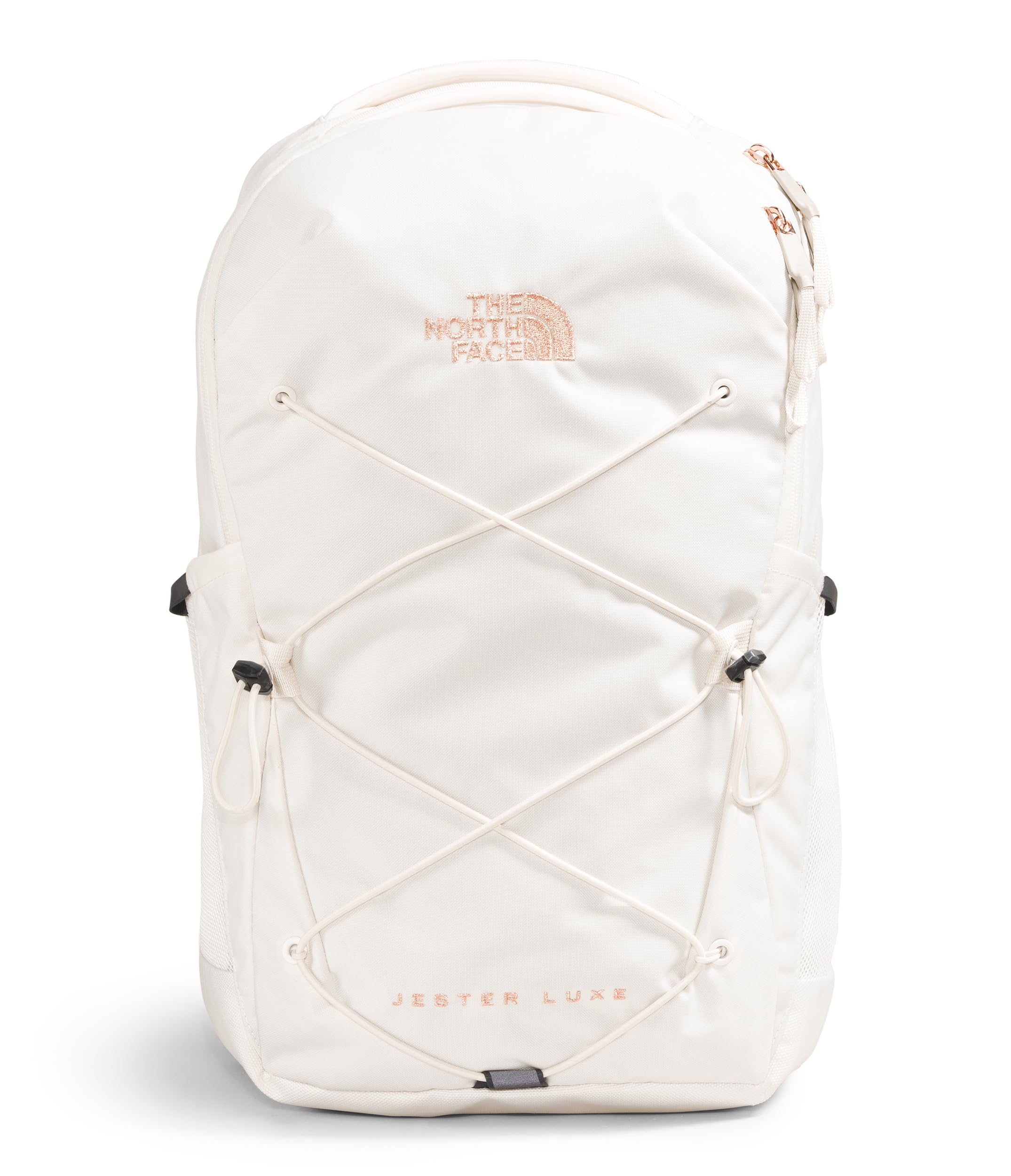THE NORTH FACE Womens Every Day Jester Laptop Backpack  Gardenia White/Burnt Coral Metallic  One Size-New