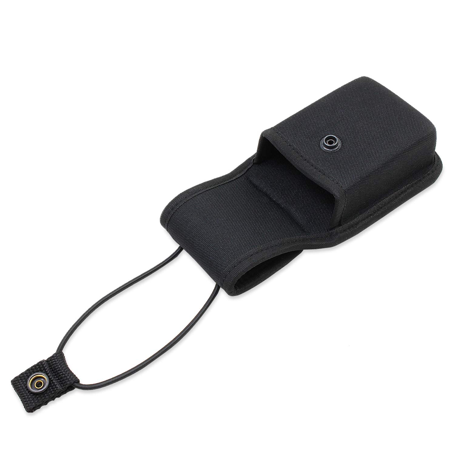 Abcgoodefg Nylon Radio Pouch Walkie Talkie Holder Two Way Radio Holster Holder Universal Walkie Talkie Case Bag Adjustable Storage For Motorola Mt500 Similar Models (2)