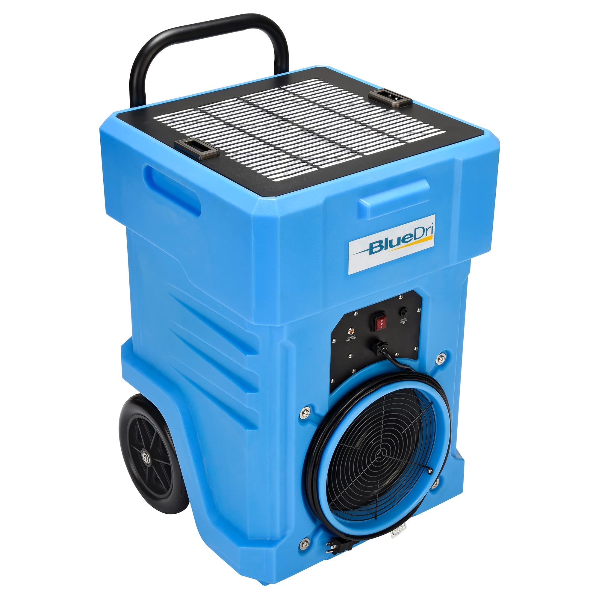 BlueDri AS1000 1000 CFM Portable Large Capacity HEPA Air Scrubber with TwoStage Filtration, Blue