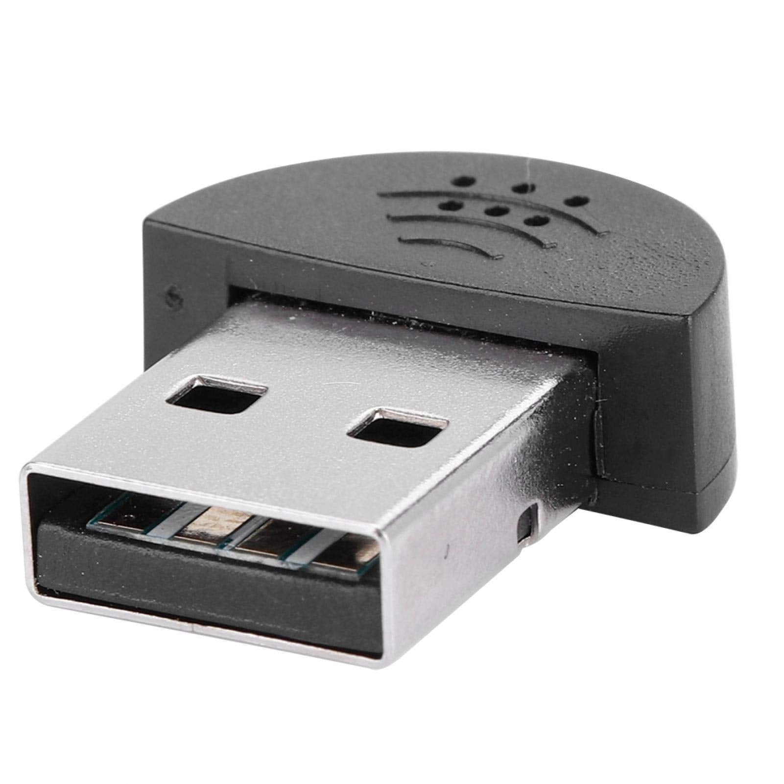 Meiyya Usb Microphone, 360 Omnidirectional High Sensitivity Super Mini Usb 2.0 Microphone Mic For Computer Pc For Laptop Pc(Blac