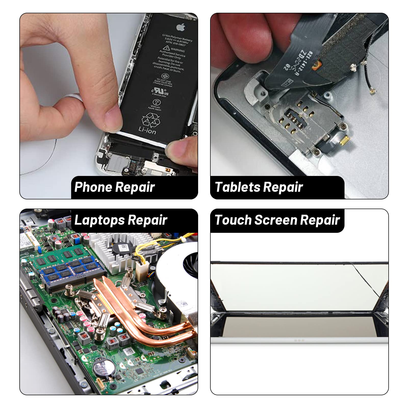 Kaisiking 2Pcs 3Mm X 50M Lcd Repair Tape Phone Screen Adhesive Tape Lcd Touch Screen Repair Tape With 1 Tweezers For Cell Phone,