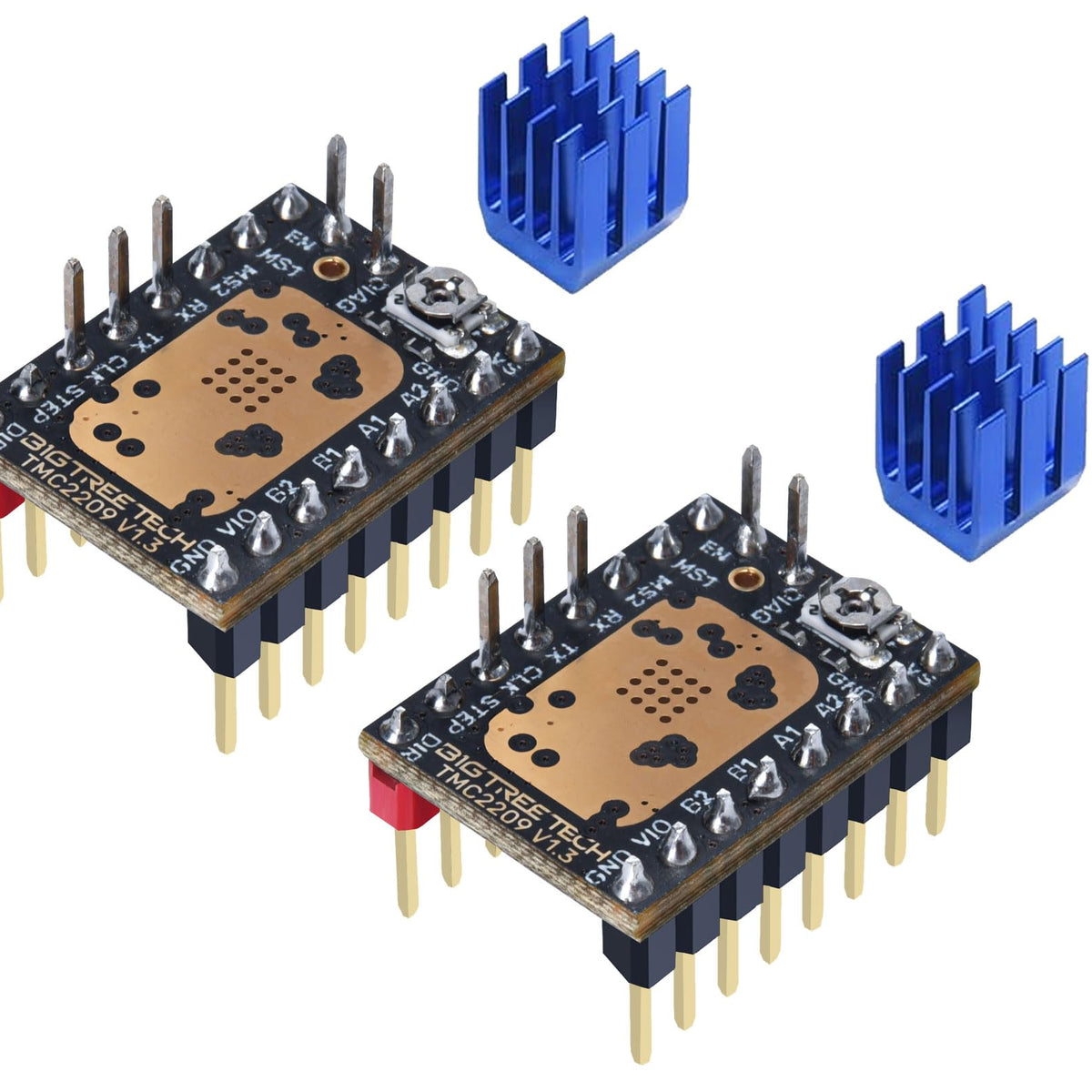 Bigtreetech Tmc2209 V1.3 Uart Stepper Motor Driver 2.8A Peak Stepstick ...