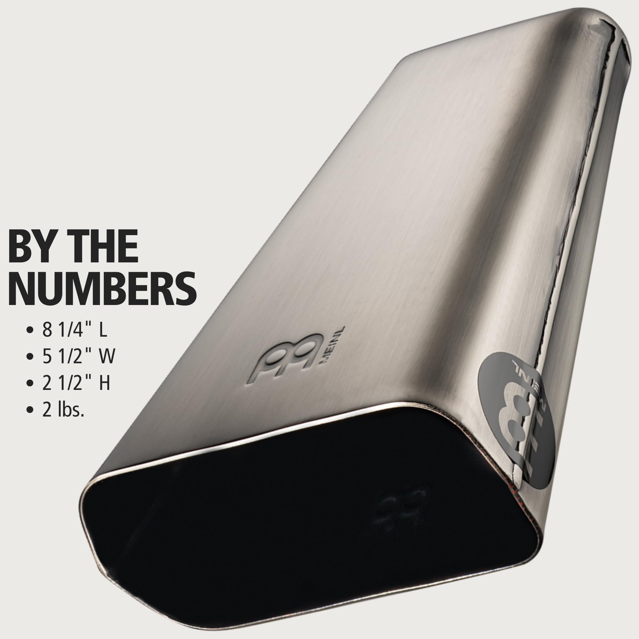 Meinl Percussion Stb815H 8.15-Inch Handheld Steel Cowbell