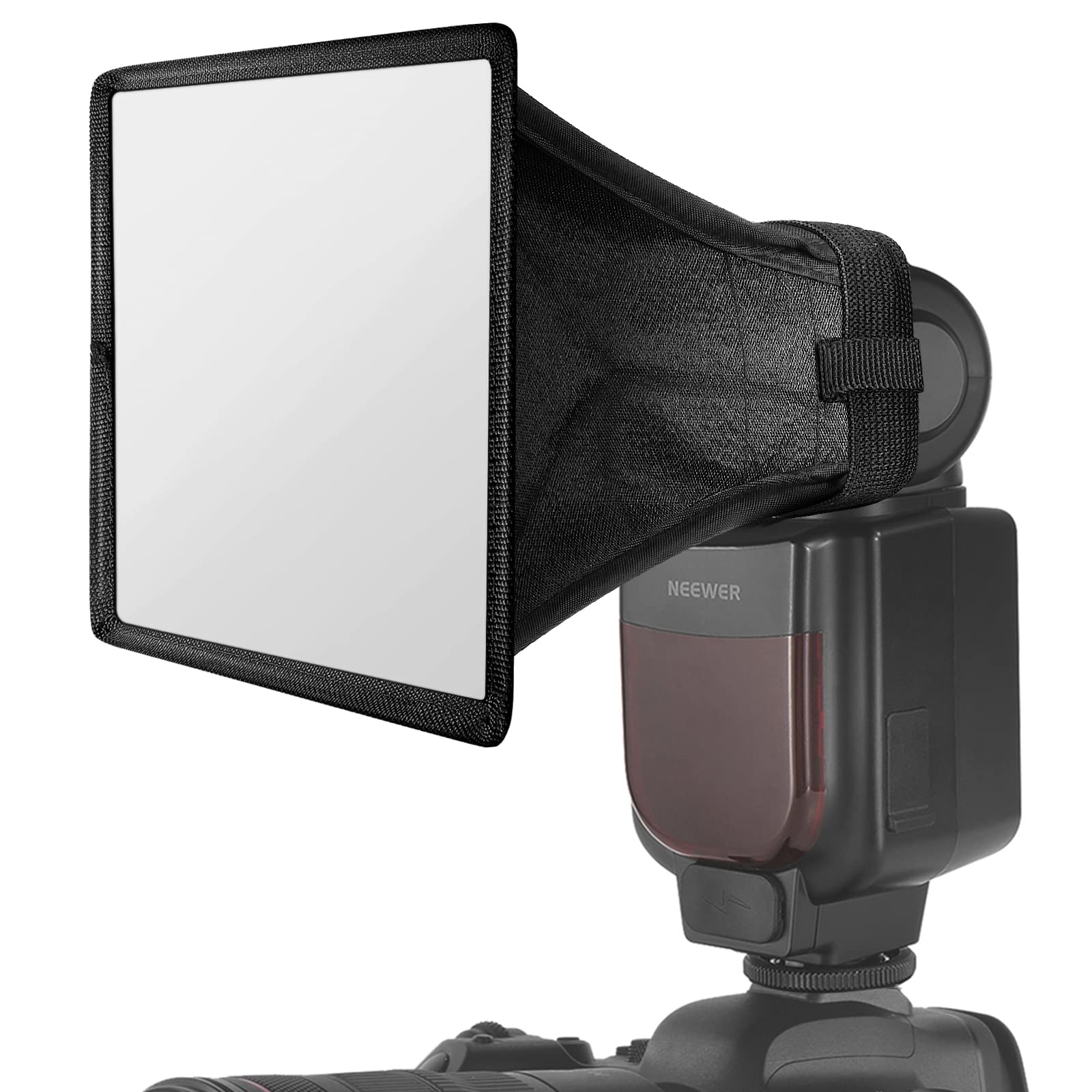 Neewer Translucent Flash Diffuser Light Softbox For Speedlight (5X4 Inches)