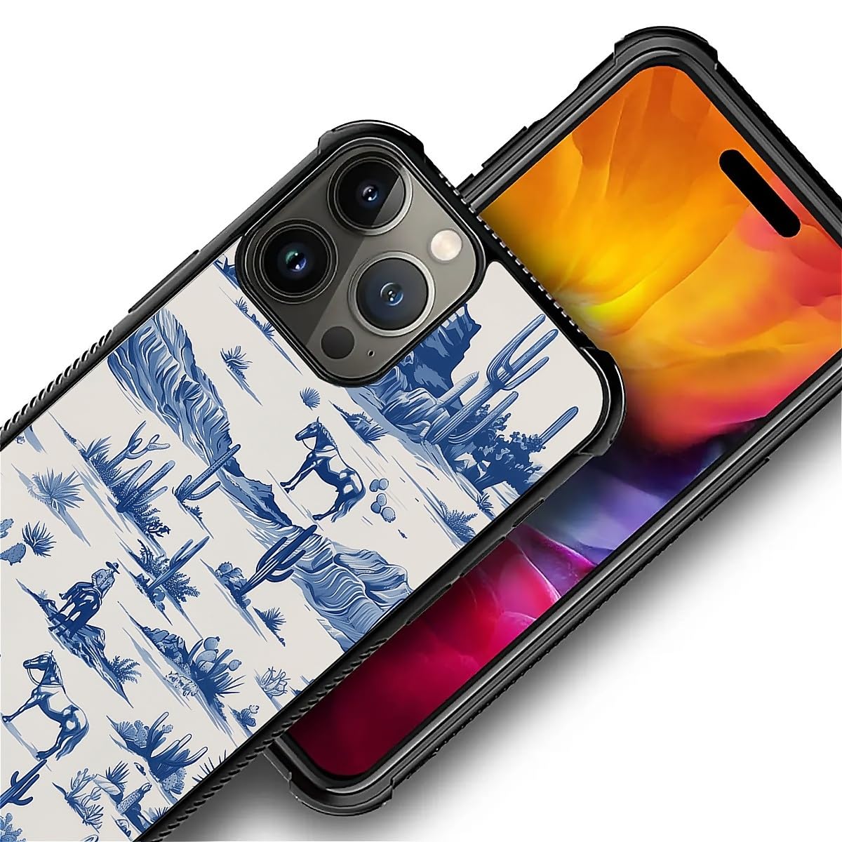 Fkbrcl4U For Iphone 16 Pro Max Case,Graphic Design For Girl Boy Soft Silicone Hard Acrylic Shock Protection Designed For Iphone