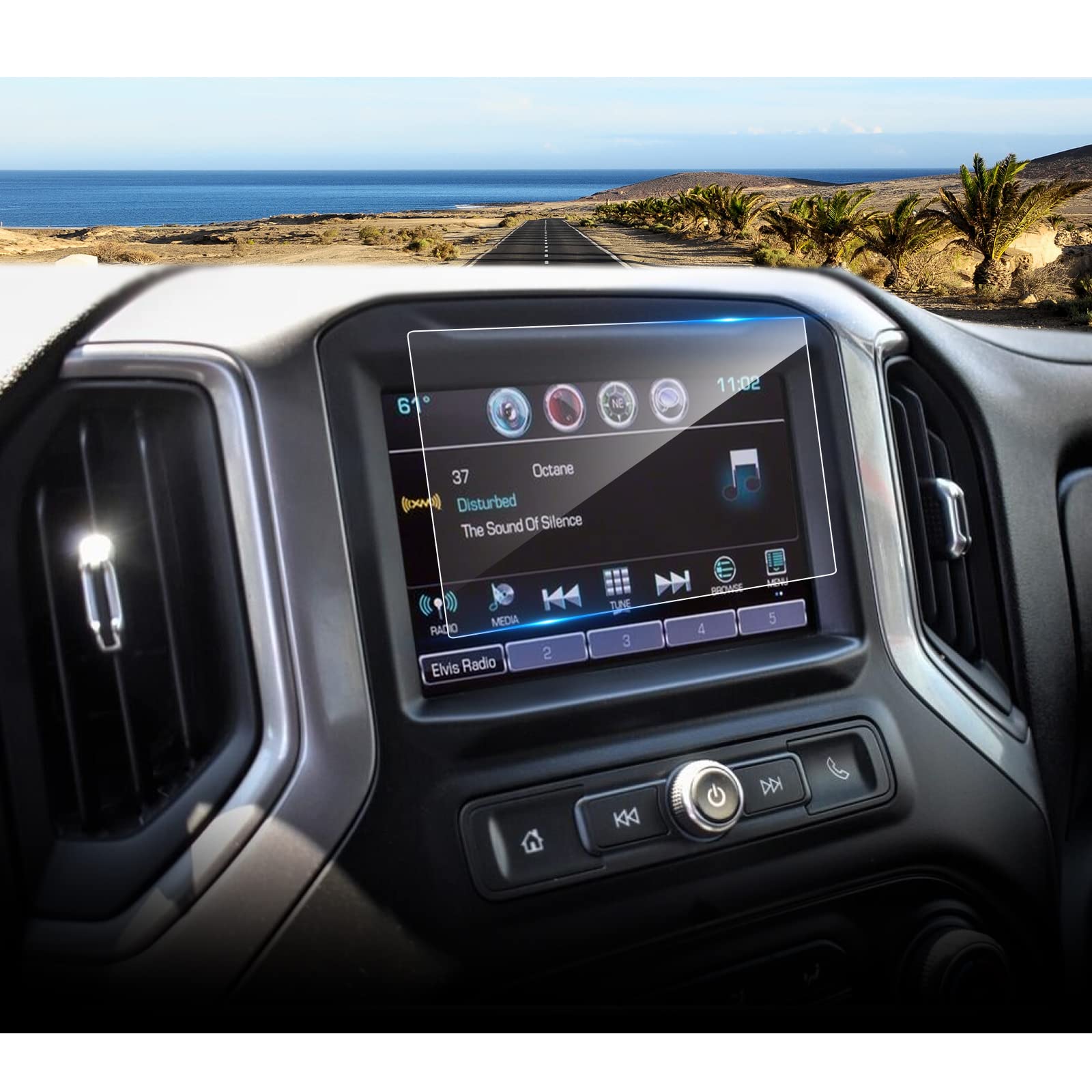 Coleya 2024 Equinox Screen Protector For Chevrolet Equinox (Ls/Lt/Rs) 7 Inch Touch Screen, 2024 Chevy Equinox Accessories 2024 E