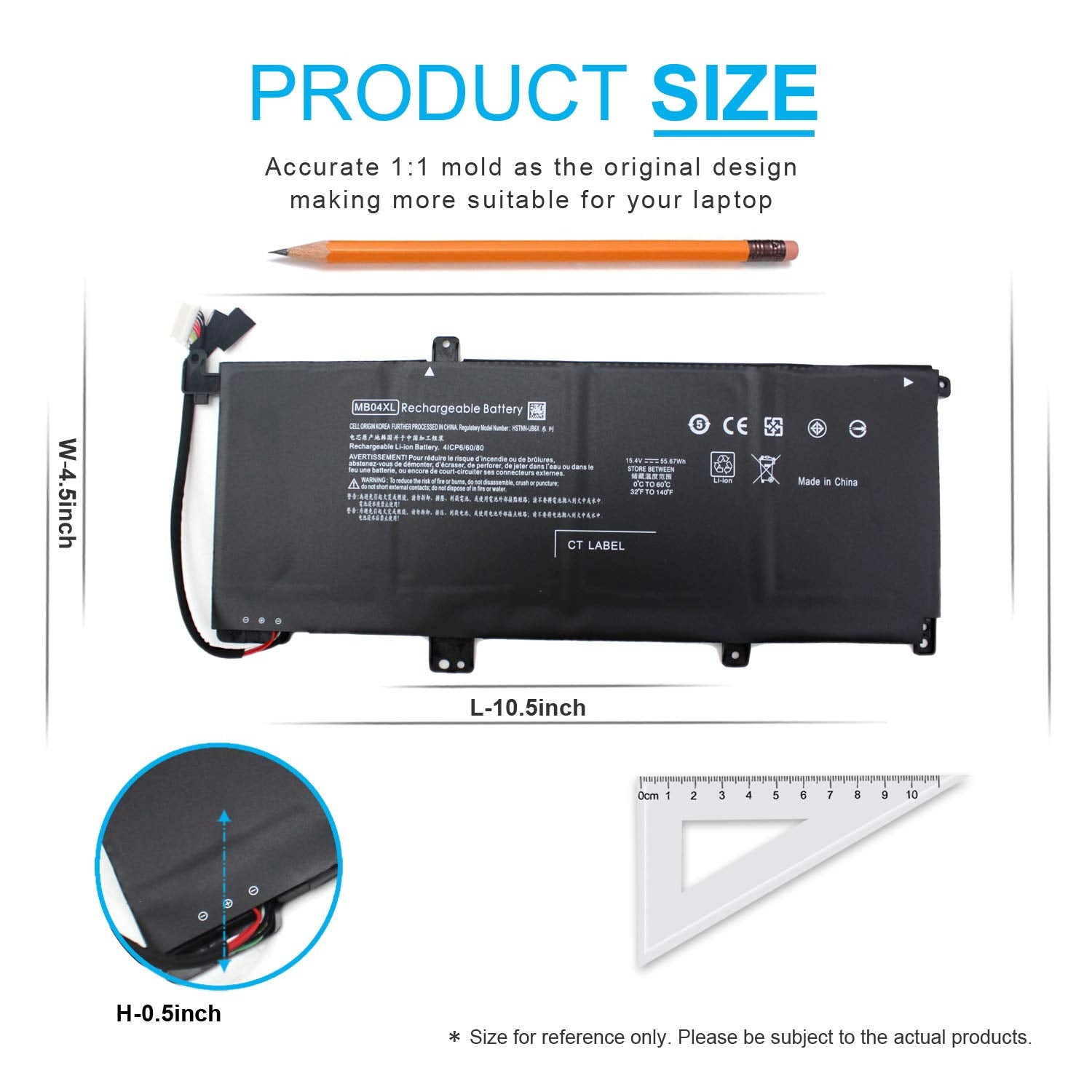 Mb04Xl 844204 850 Battery For Hp Envy X360 Convertible M6 Aq105Dx M6 Aq103Dx M6 Aq005Dx M6 Aq003Dx M6 Ar004Dx 15 Aq173Cl 15 Aq27